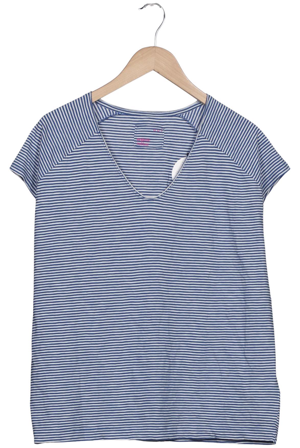 

Oui Damen T-Shirt, blau, Gr. 44