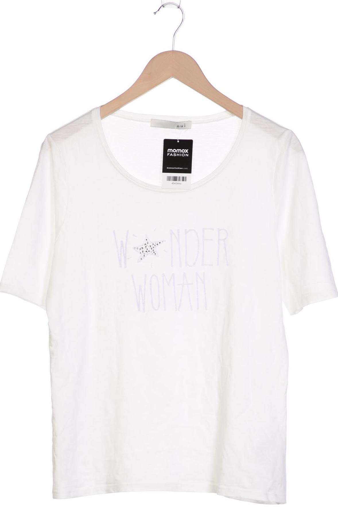

Oui Damen T-Shirt, weiß