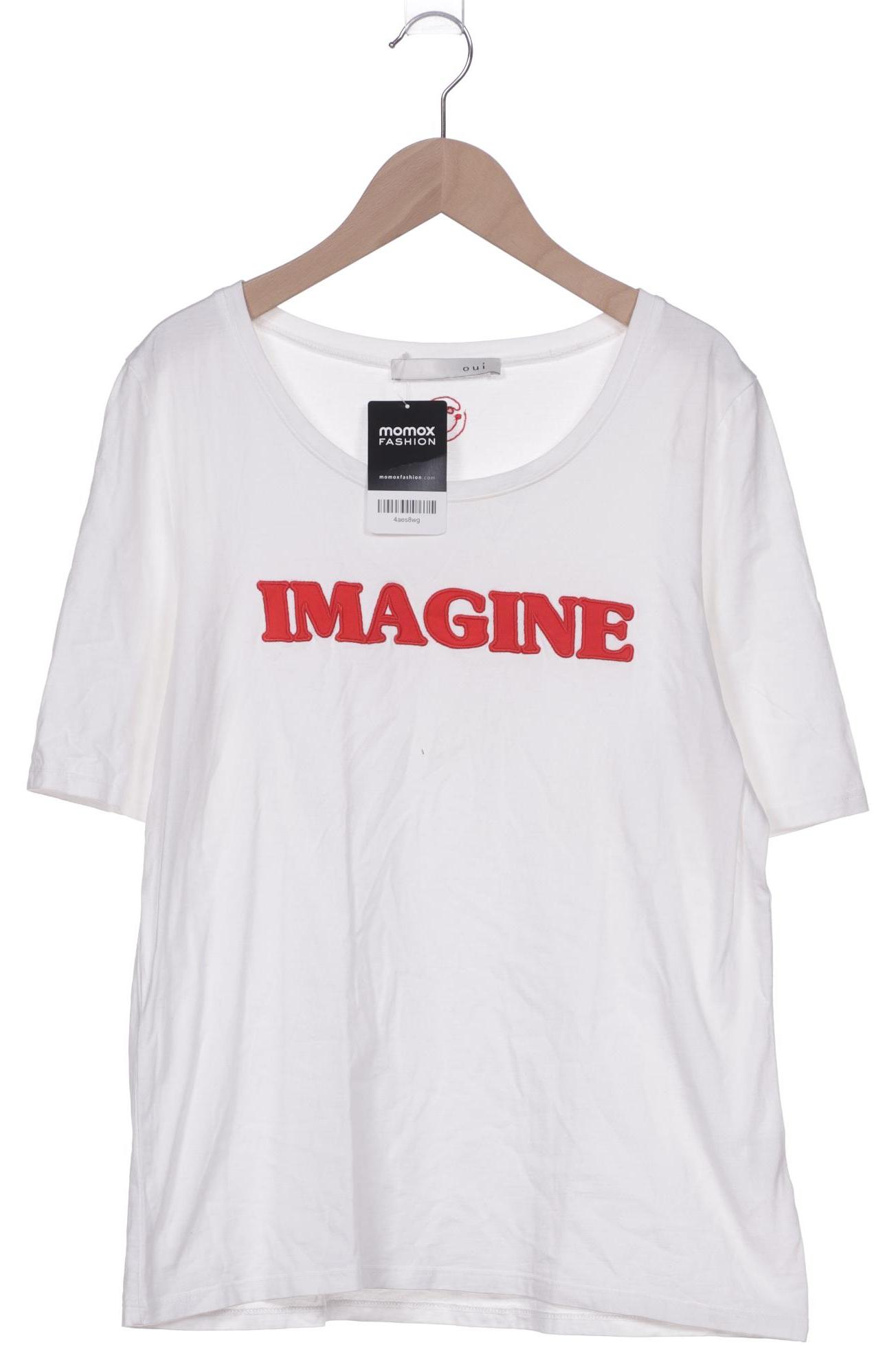 

Oui Damen T-Shirt, weiß, Gr. 42