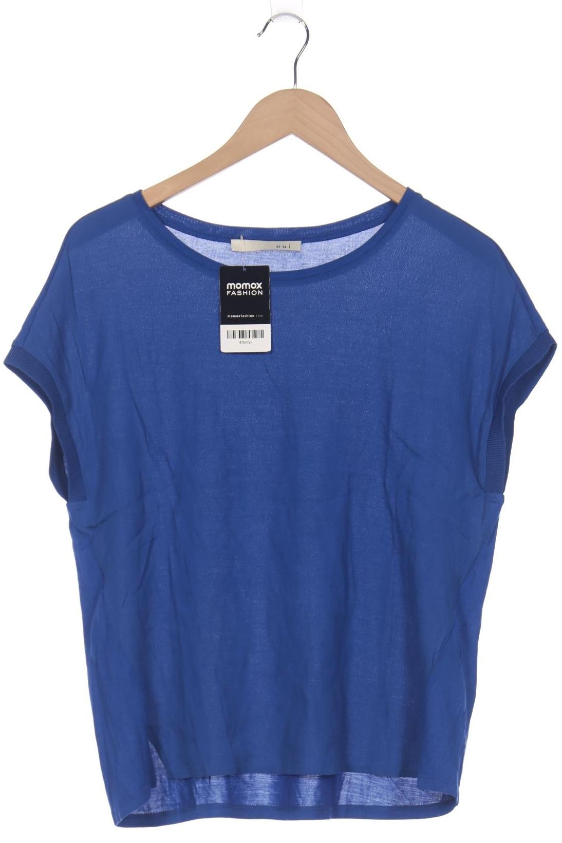 

Oui Damen T-Shirt, blau, Gr. 34