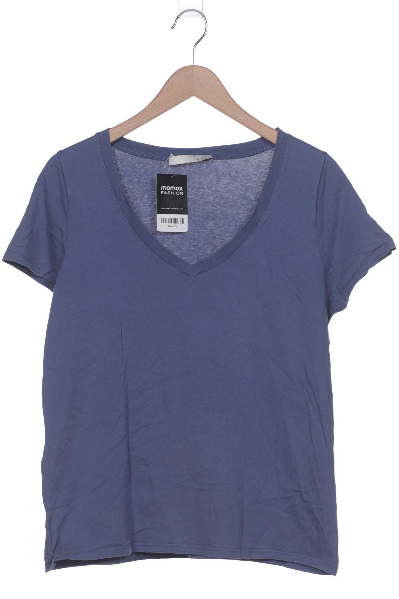 

Oui Damen T-Shirt, blau, Gr. 44