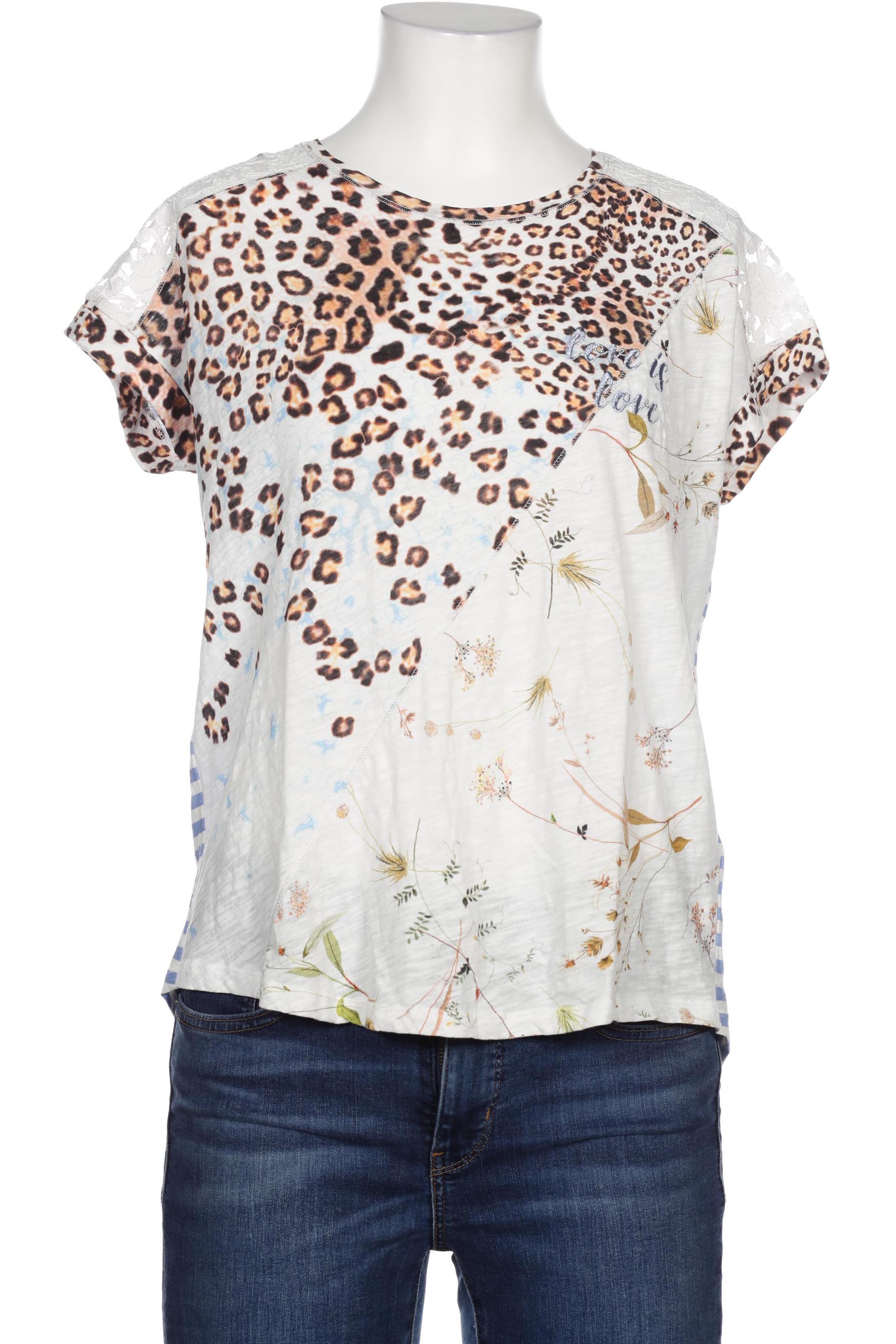 

Oui Damen T-Shirt, weiß, Gr. 34