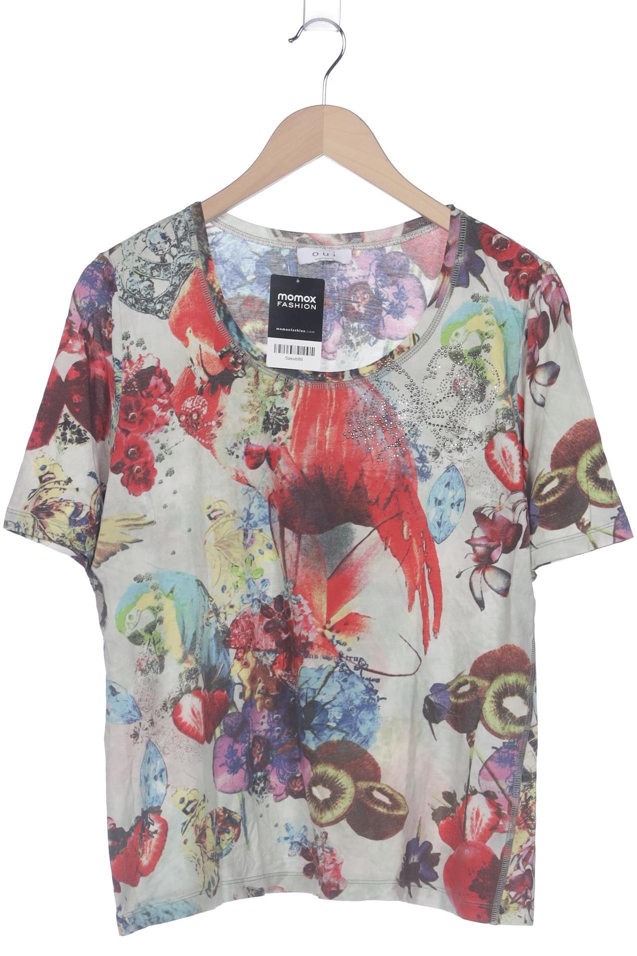 

Oui Damen T-Shirt, mehrfarbig, Gr. 44