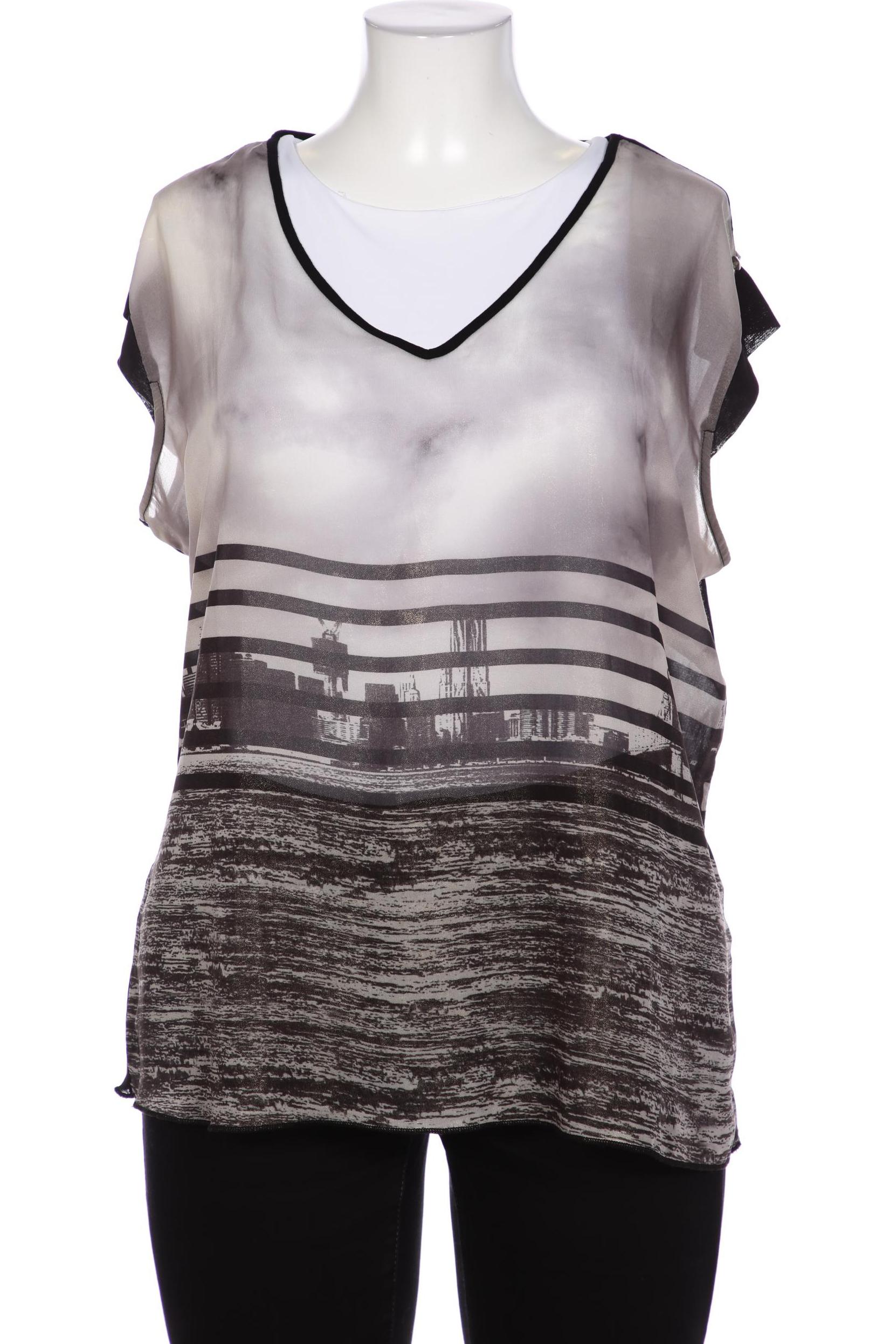 

Oui Damen T-Shirt, schwarz, Gr. 46