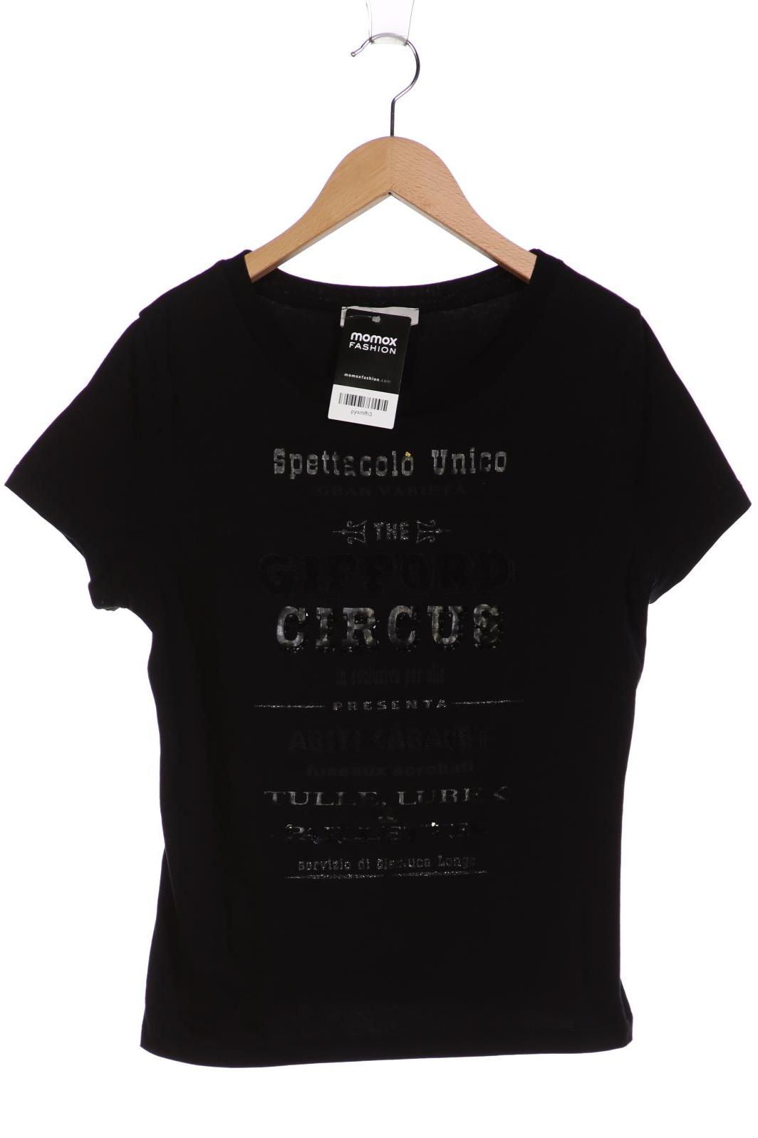 

Oui Damen T-Shirt, schwarz, Gr. 40