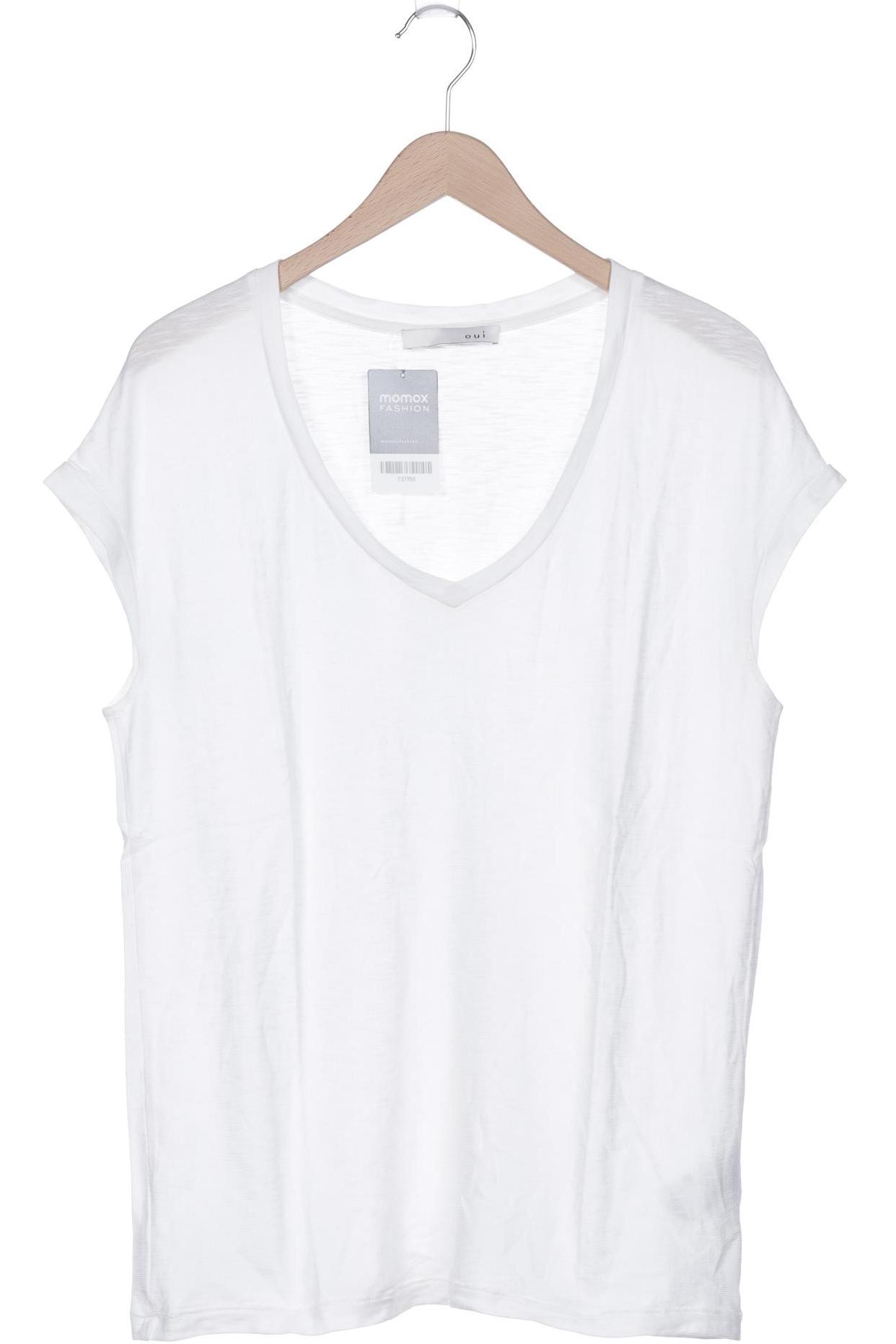 

Oui Damen T-Shirt, weiß, Gr. 42