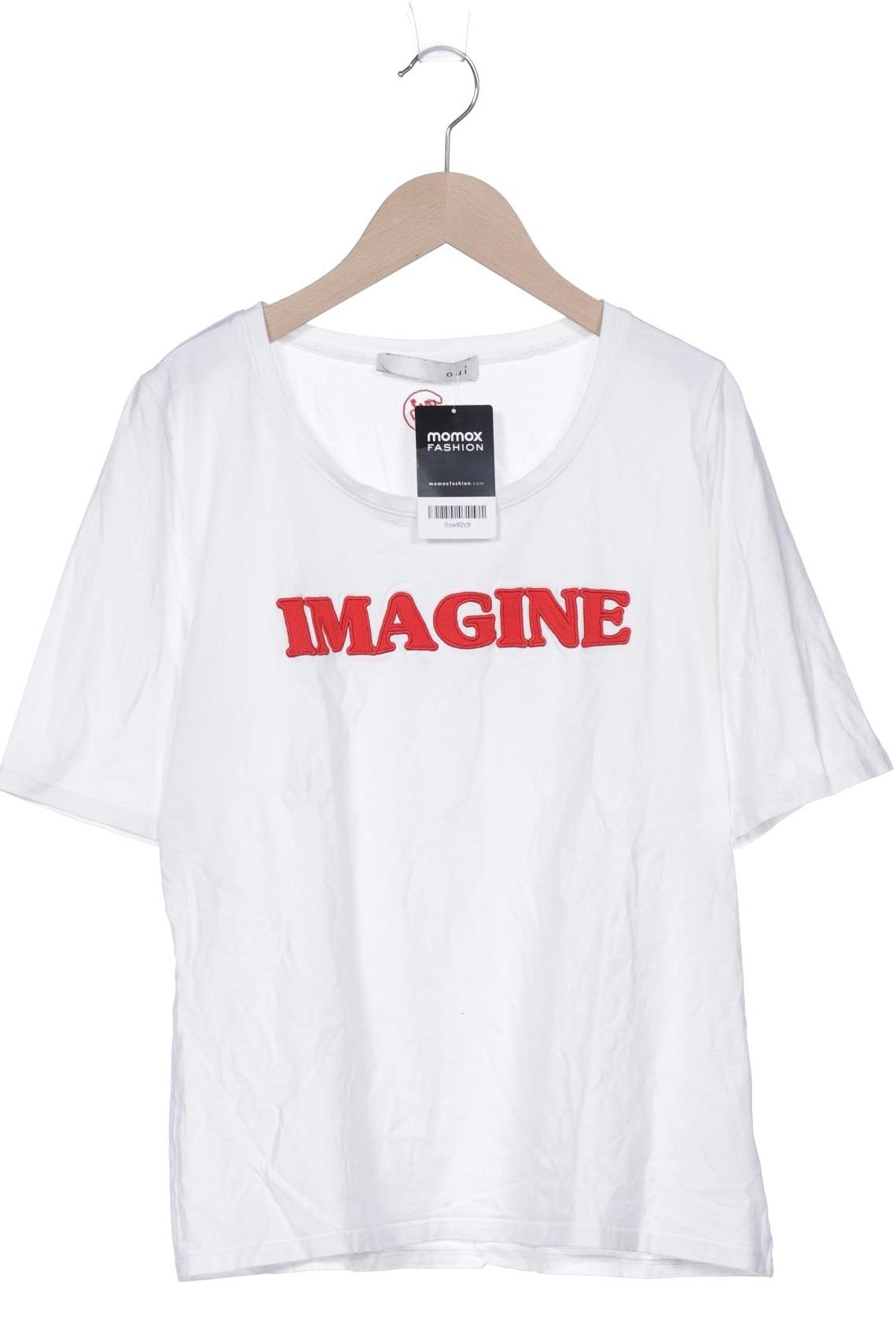 

Oui Damen T-Shirt, weiß, Gr. 42