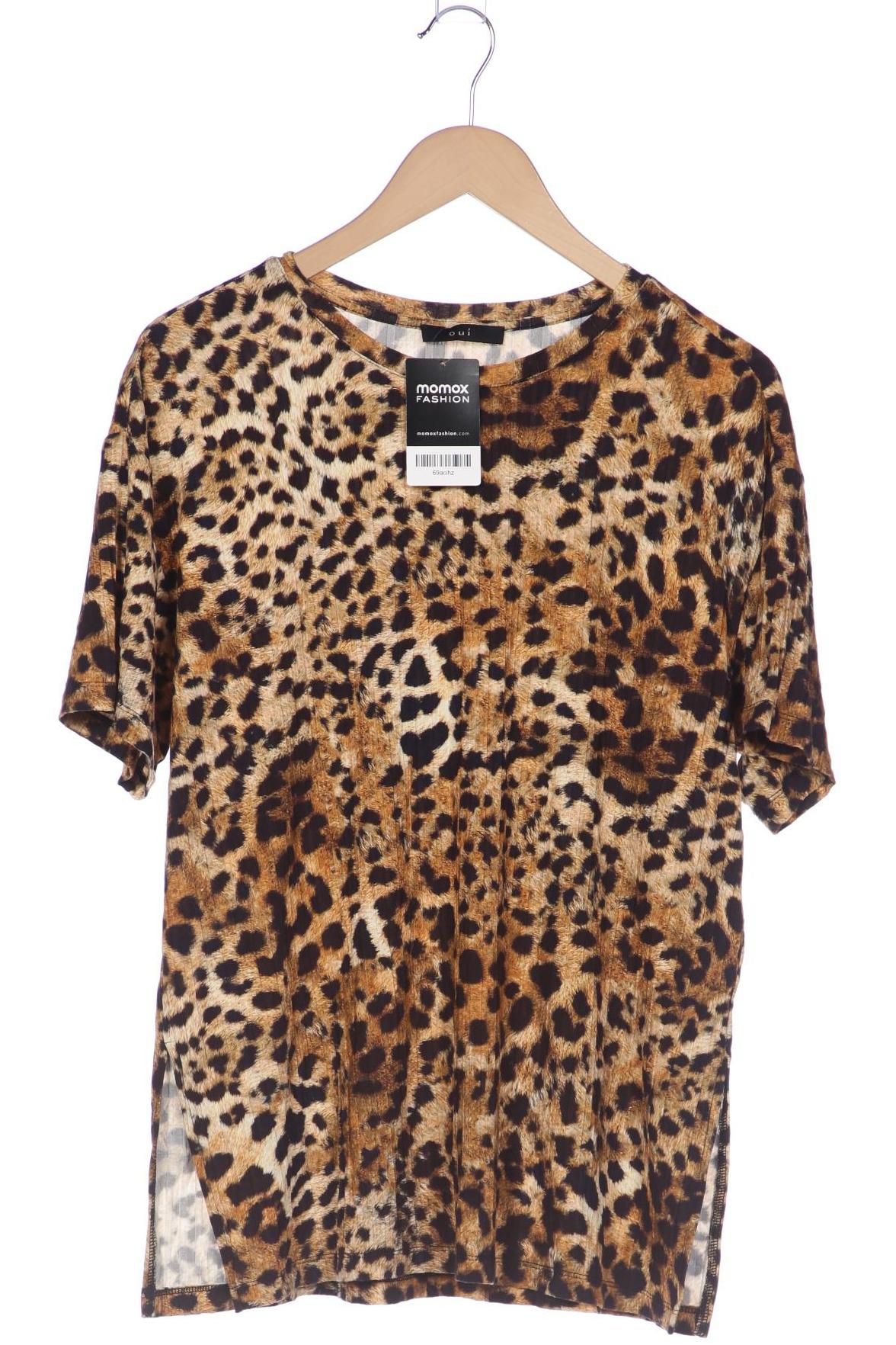 

Oui Damen T-Shirt, braun, Gr. 36
