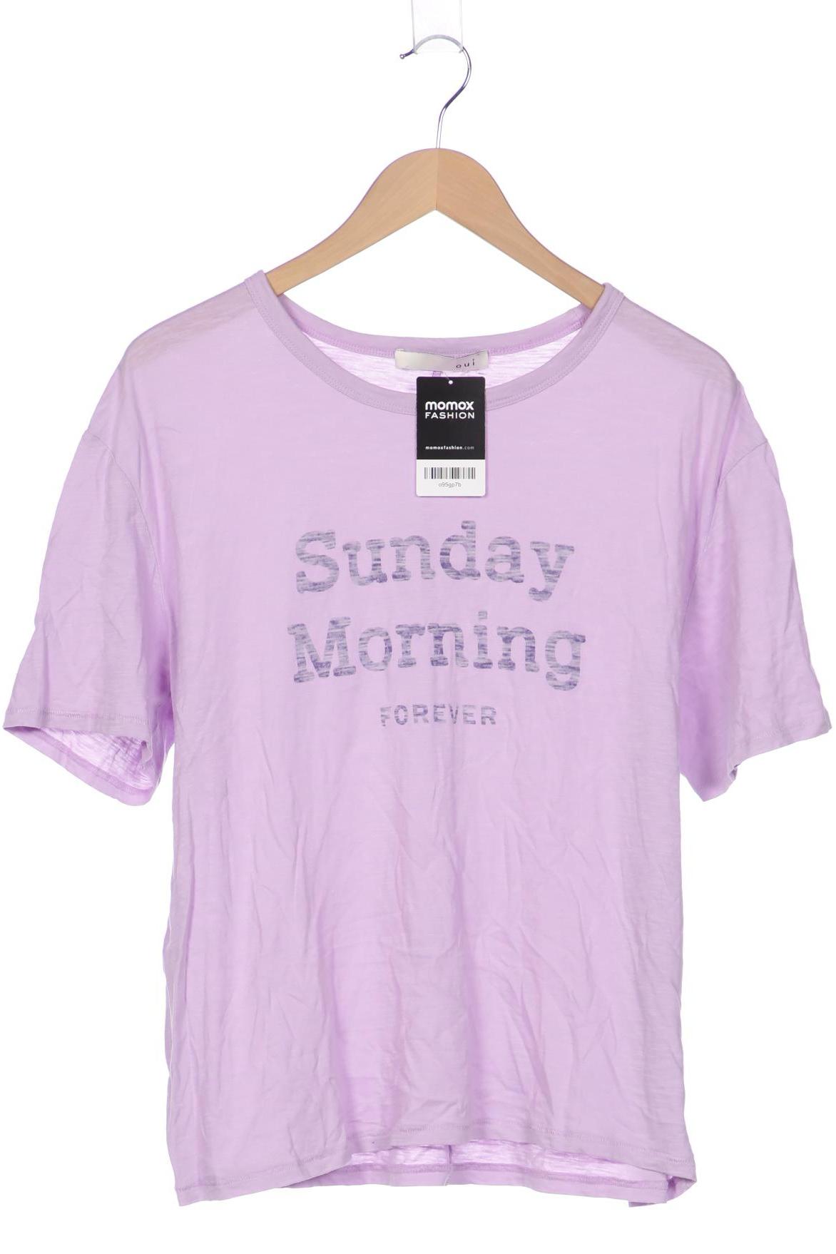 

Oui Damen T-Shirt, flieder, Gr. 42