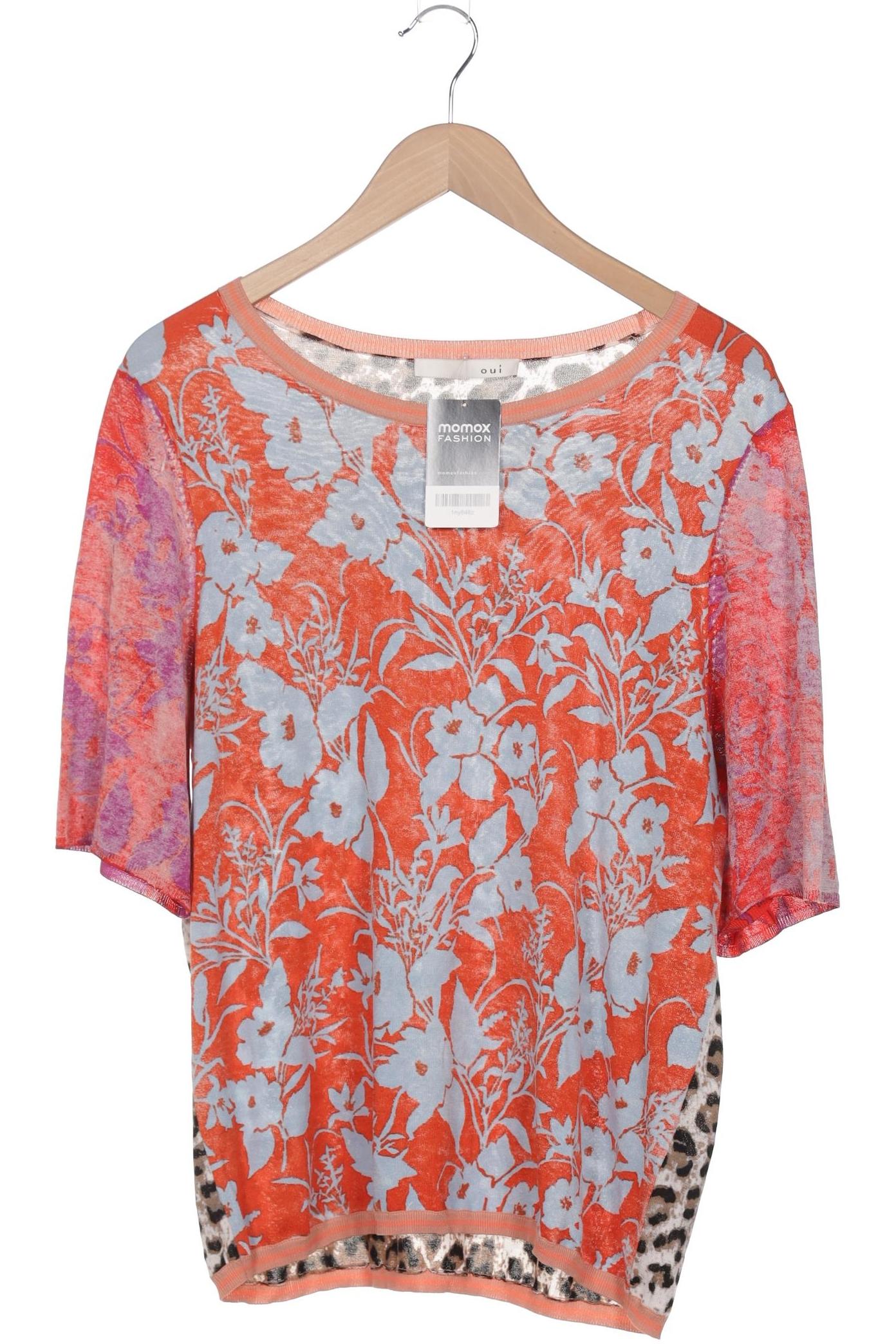 

Oui Damen T-Shirt, mehrfarbig, Gr. 40
