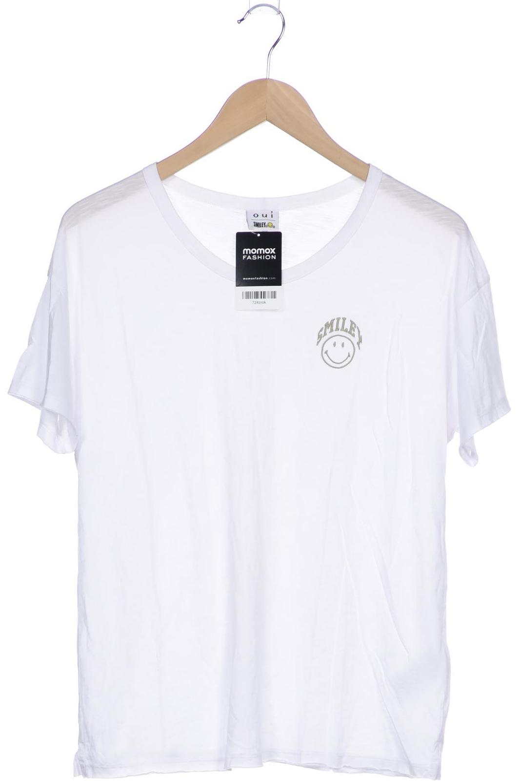 

Oui Damen T-Shirt, weiß, Gr. 36