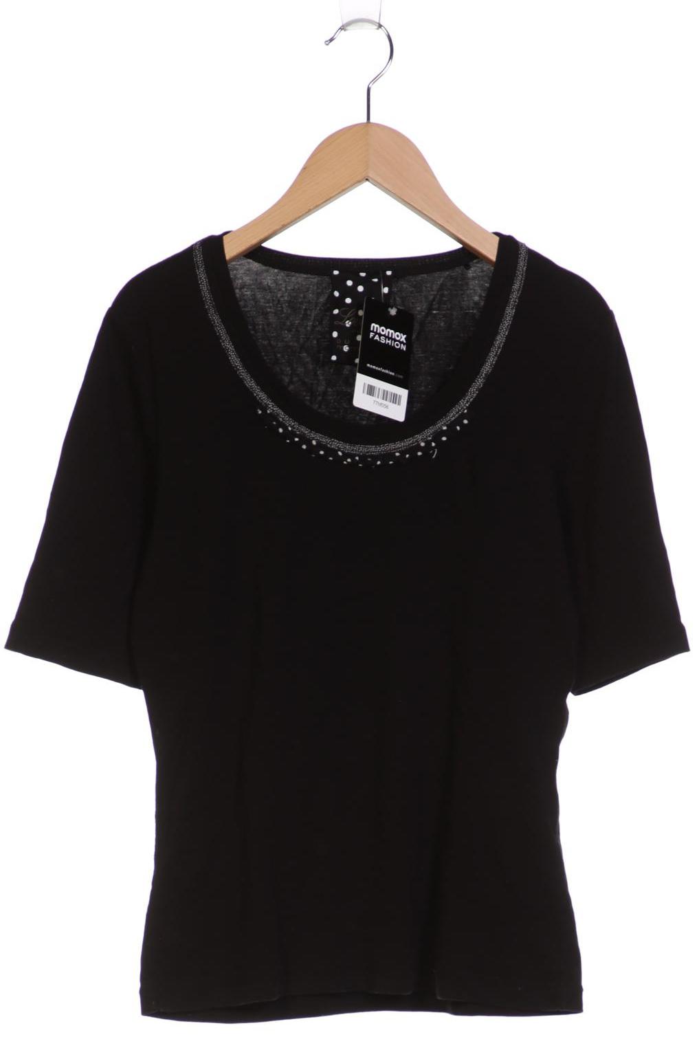

Oui Damen T-Shirt, schwarz, Gr. 40