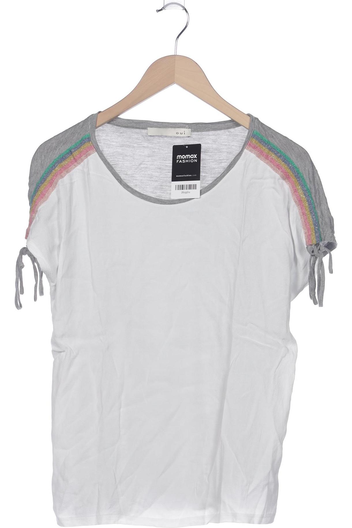 

Oui Damen T-Shirt, grau, Gr. 42