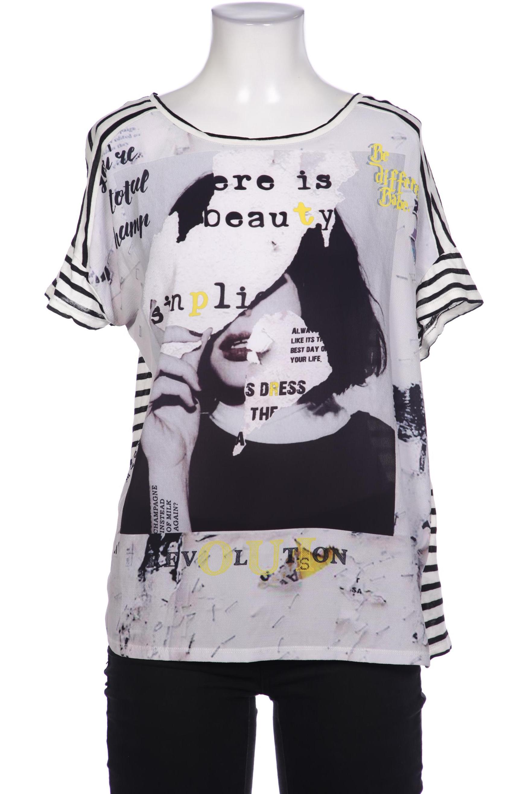 

Oui Damen T-Shirt, grau, Gr. 36