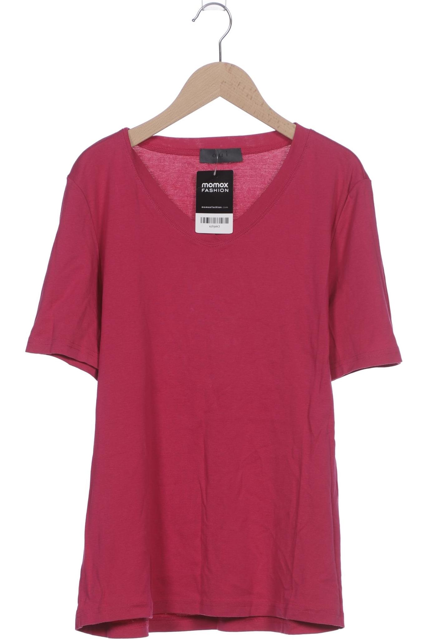 

Oui Damen T-Shirt, pink, Gr. 46