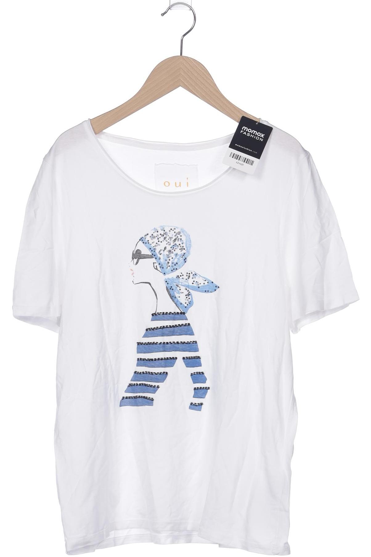 

Oui Damen T-Shirt, weiß, Gr. 40