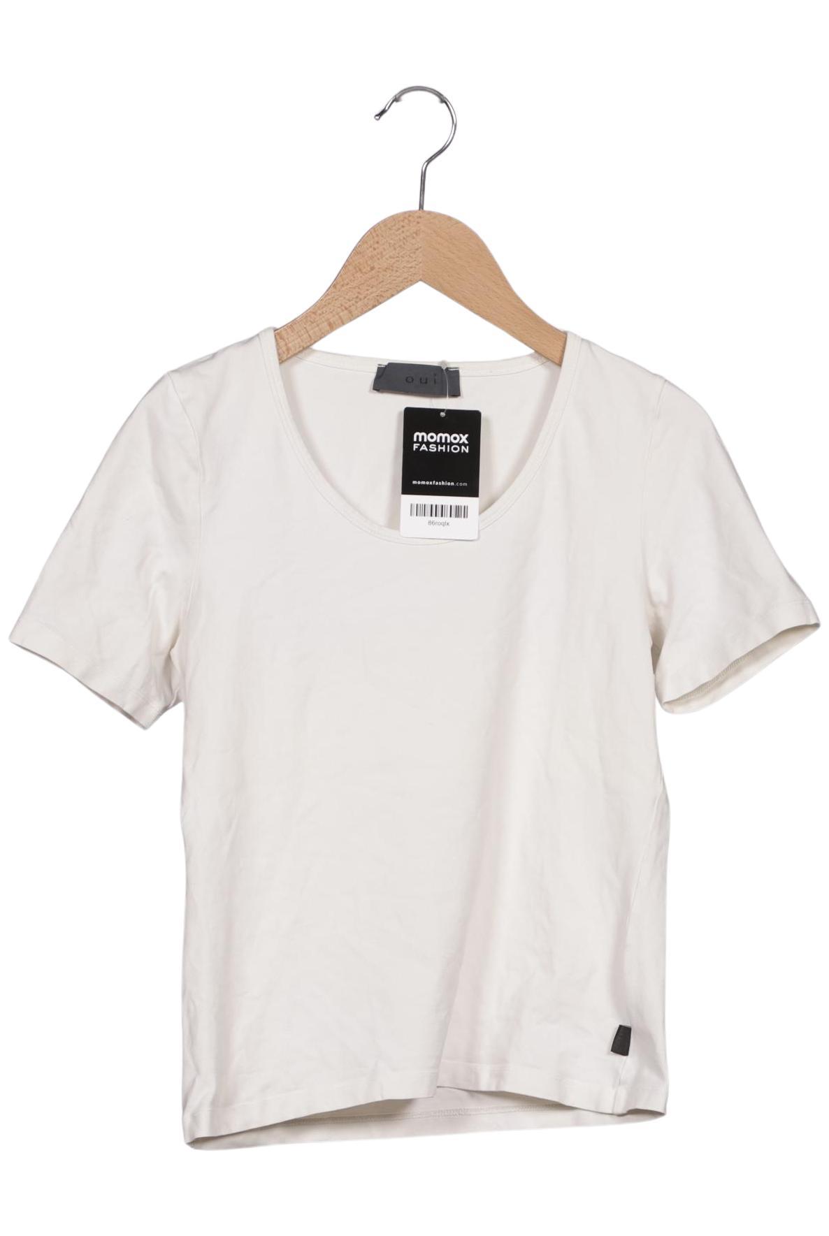 

Oui Damen T-Shirt, weiß, Gr. 38