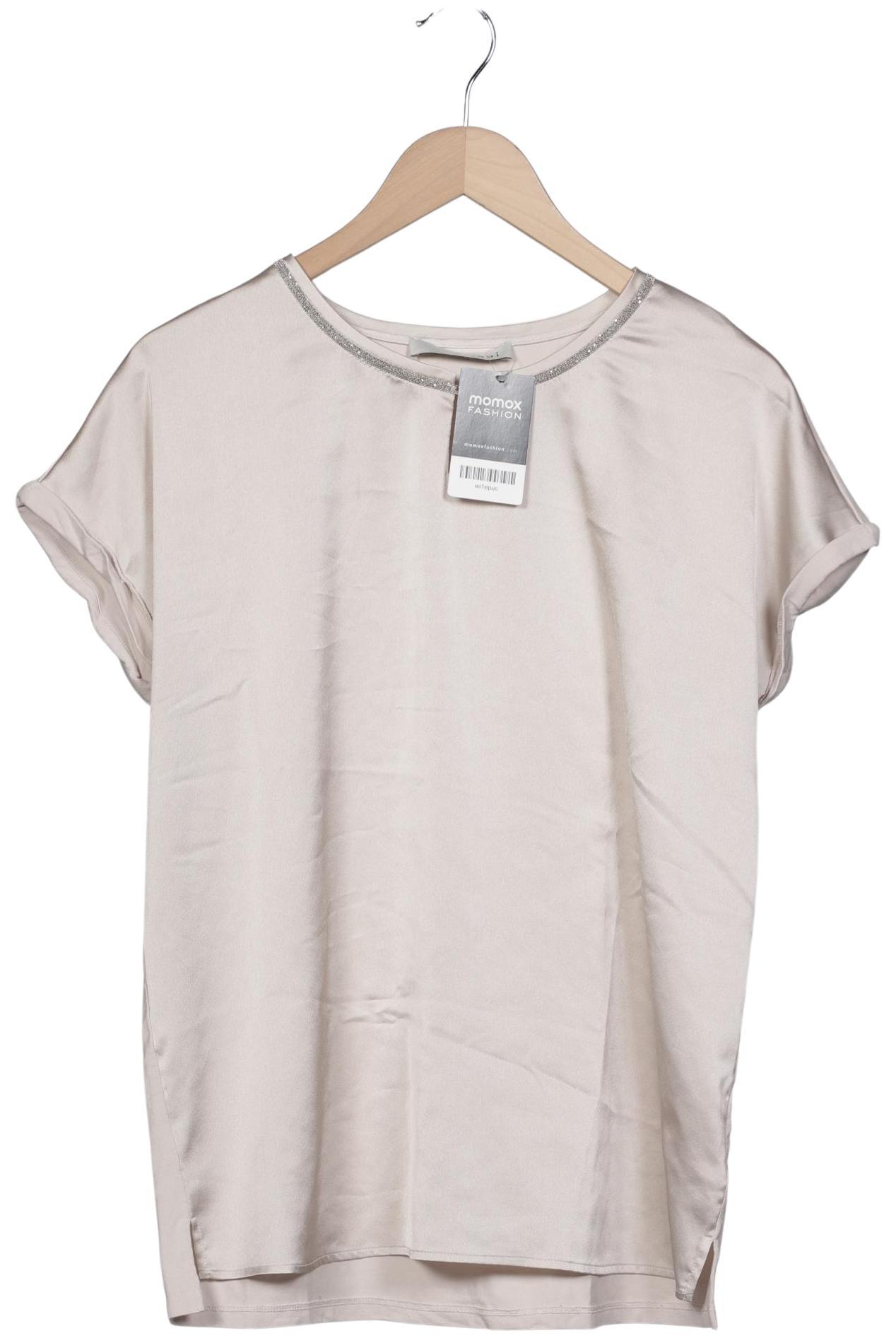 

Oui Damen T-Shirt, beige, Gr. 40
