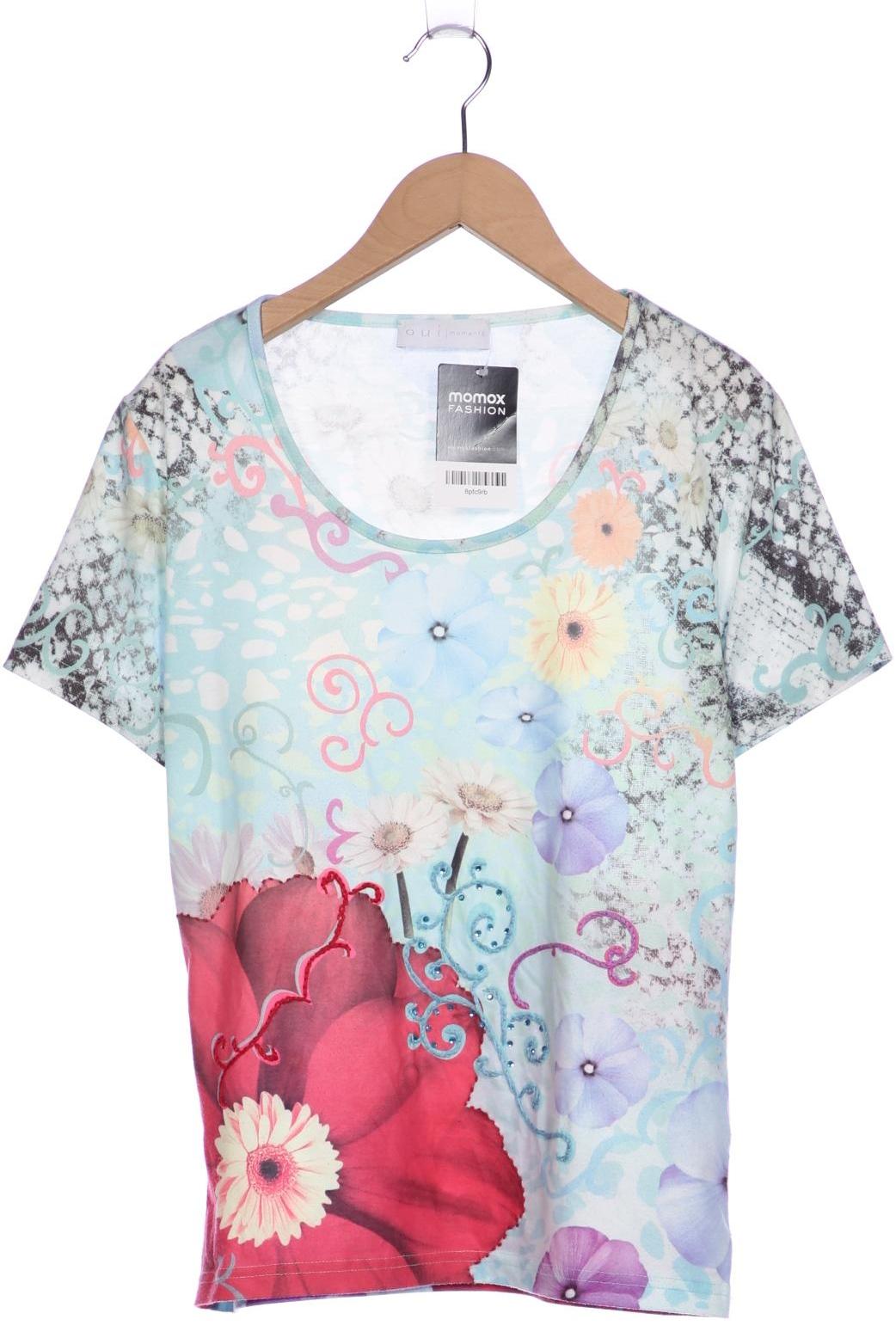 

Oui Damen T-Shirt, mehrfarbig, Gr. 40
