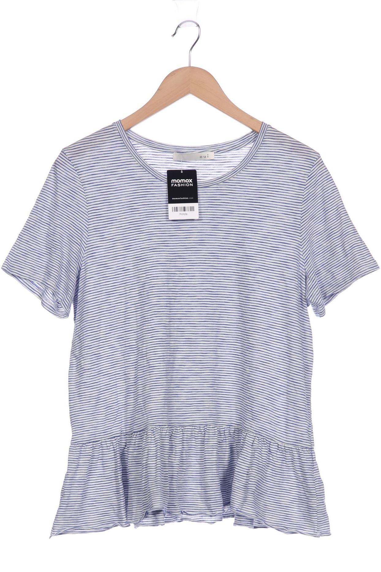 

Oui Damen T-Shirt, blau, Gr. 44