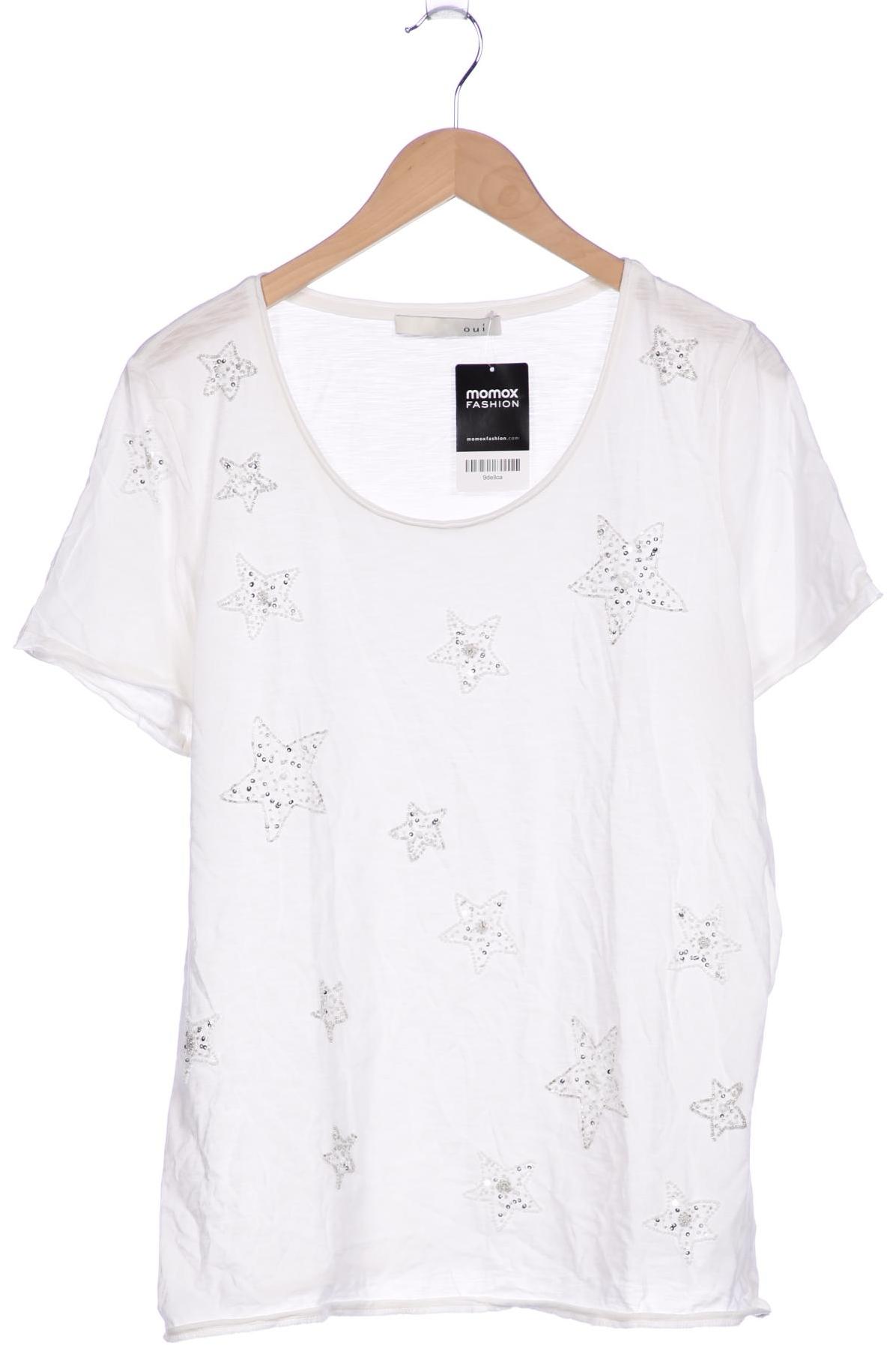 

Oui Damen T-Shirt, weiß, Gr. 42