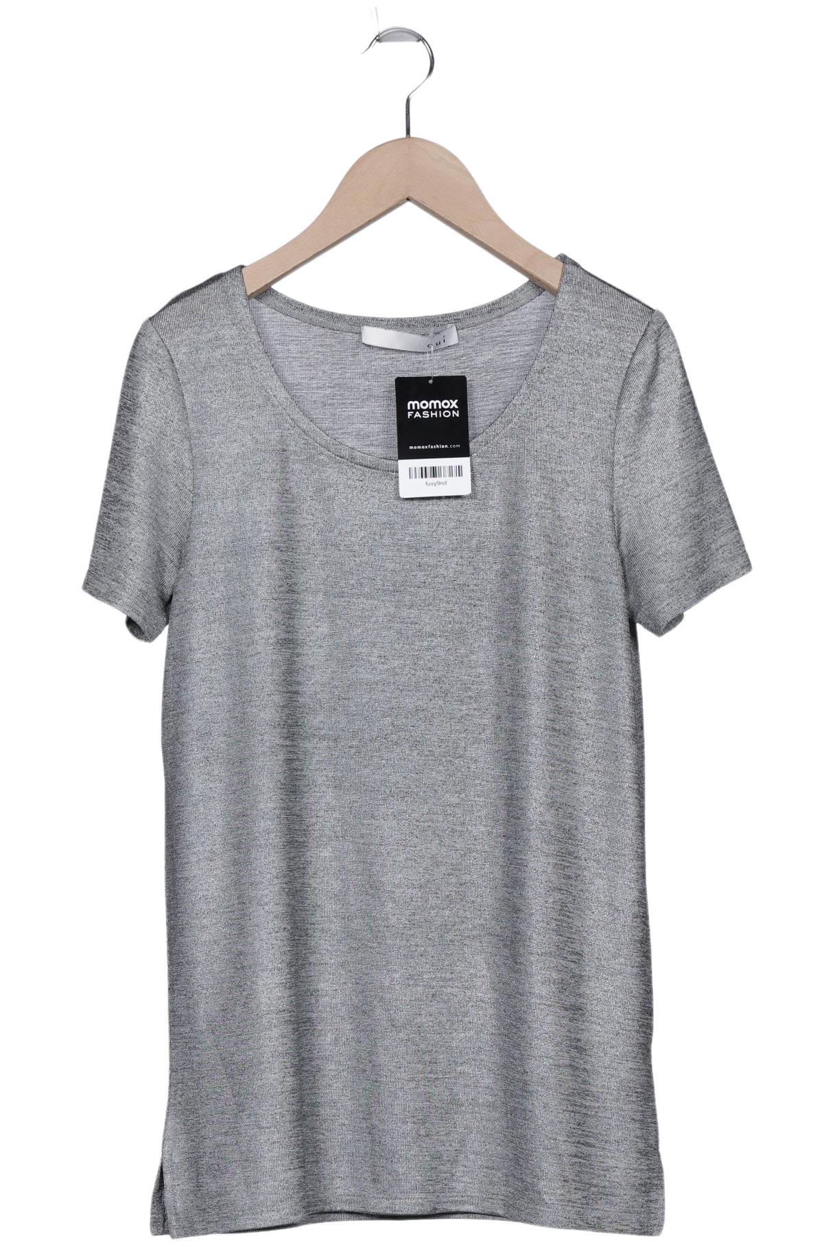 

Oui Damen T-Shirt, grau, Gr. 36