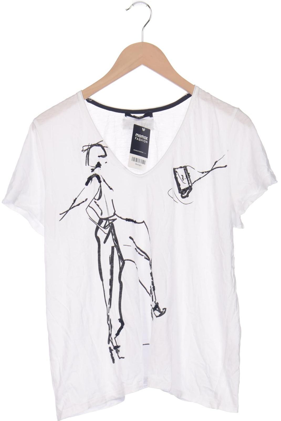 

Oui Damen T-Shirt, weiß, Gr. 40