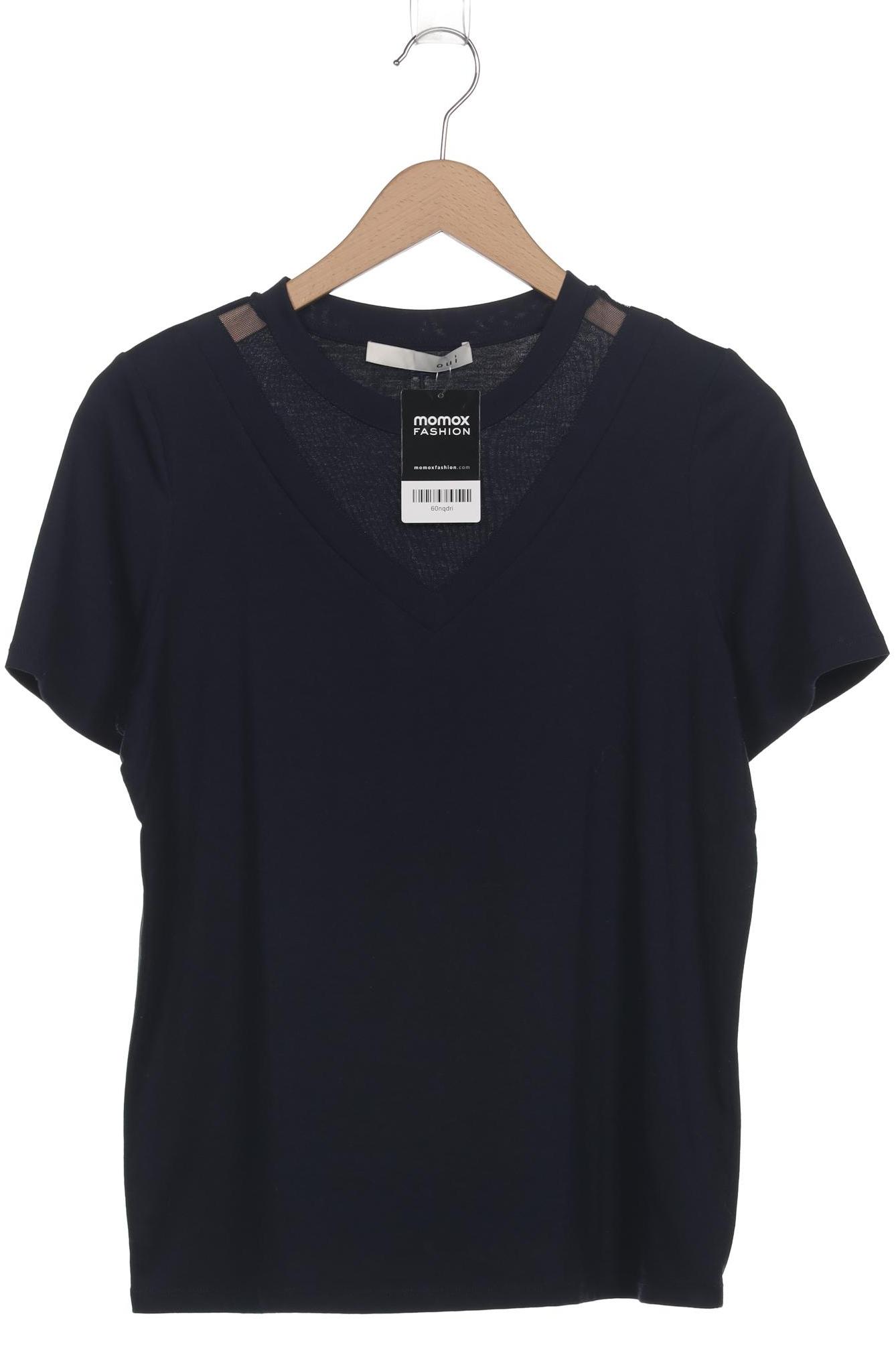 

Oui Damen T-Shirt, marineblau, Gr. 36