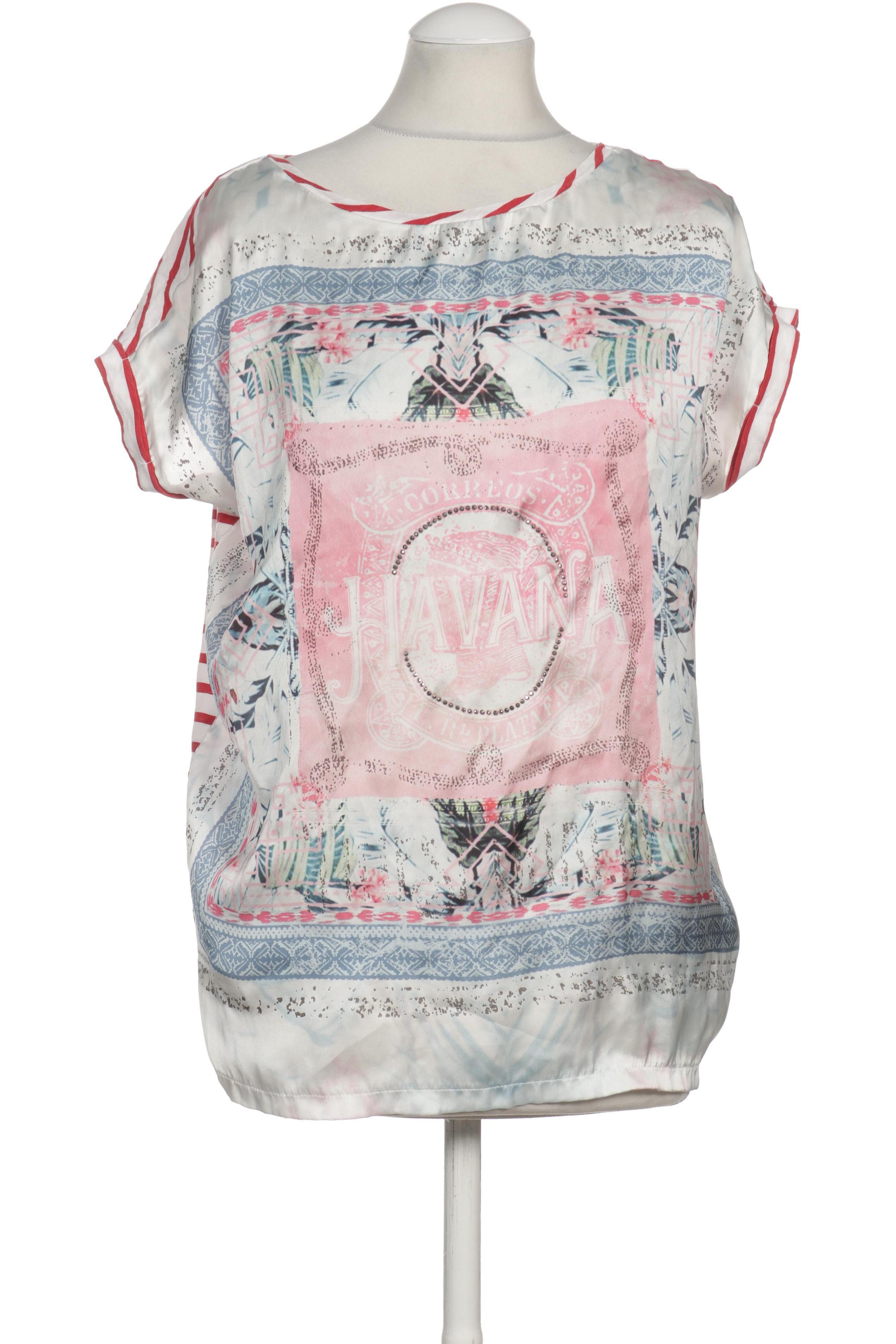 

Oui Damen Bluse, blau, Gr. 36