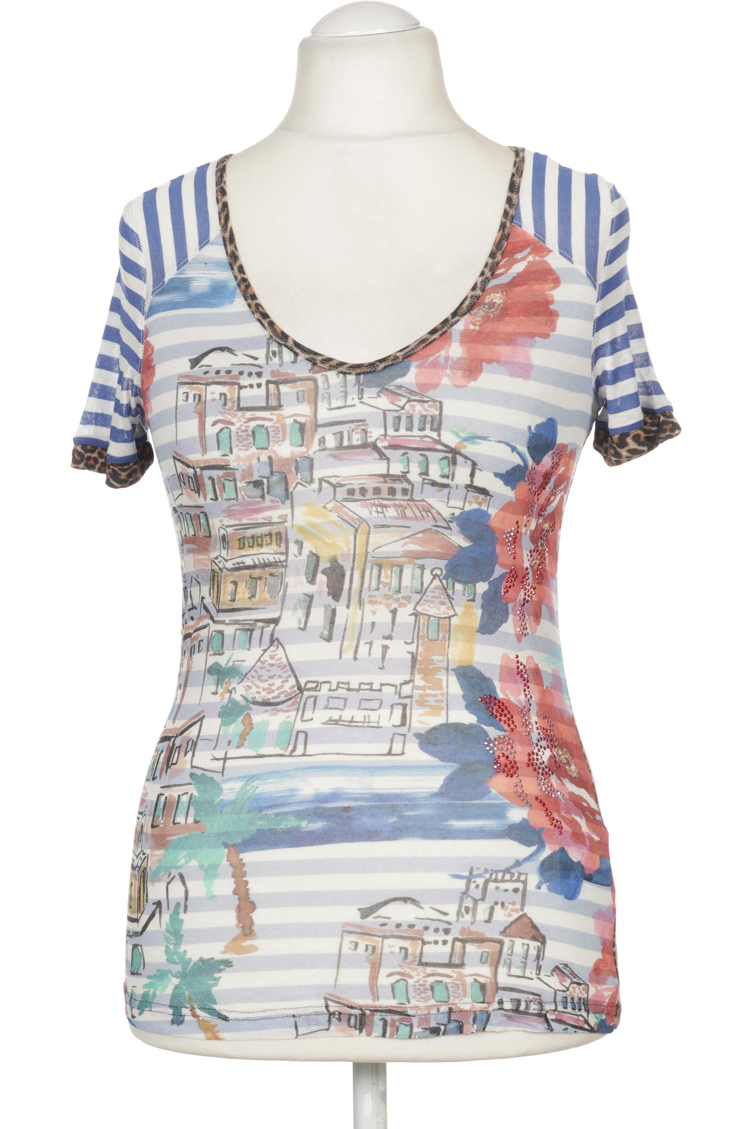 

Oui Damen T-Shirt, blau, Gr. 38