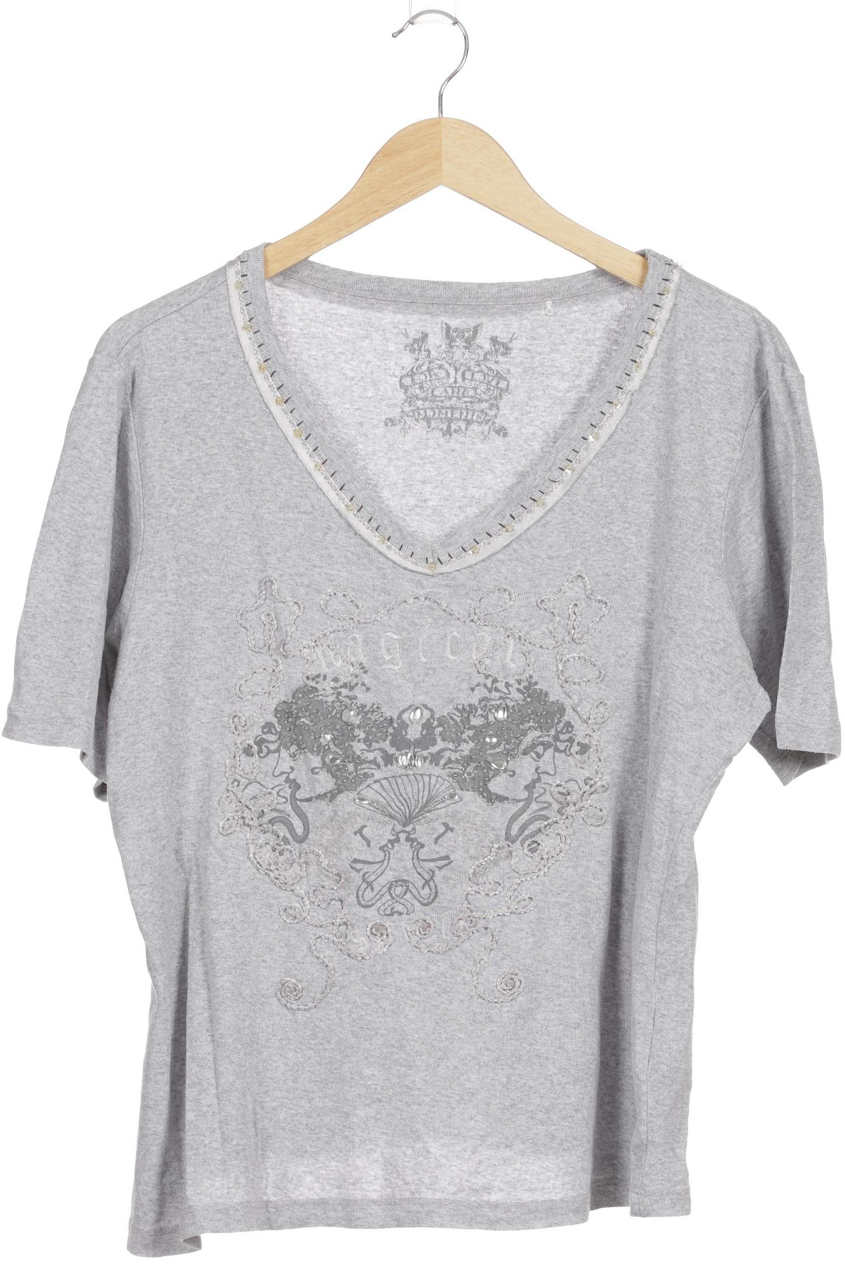 

Oui Damen T-Shirt, grau, Gr. 46