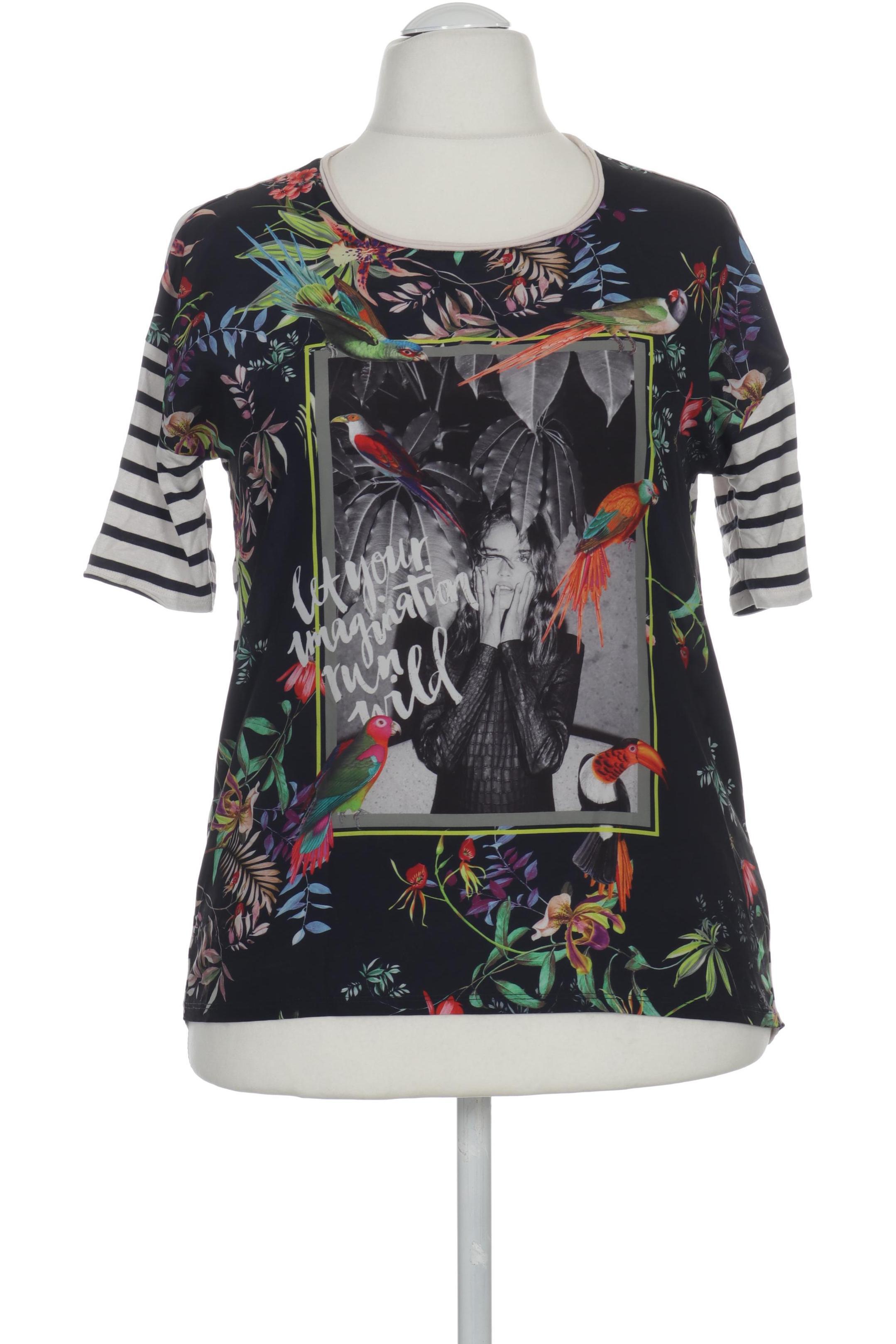 

Oui Damen T-Shirt, blau, Gr. 36