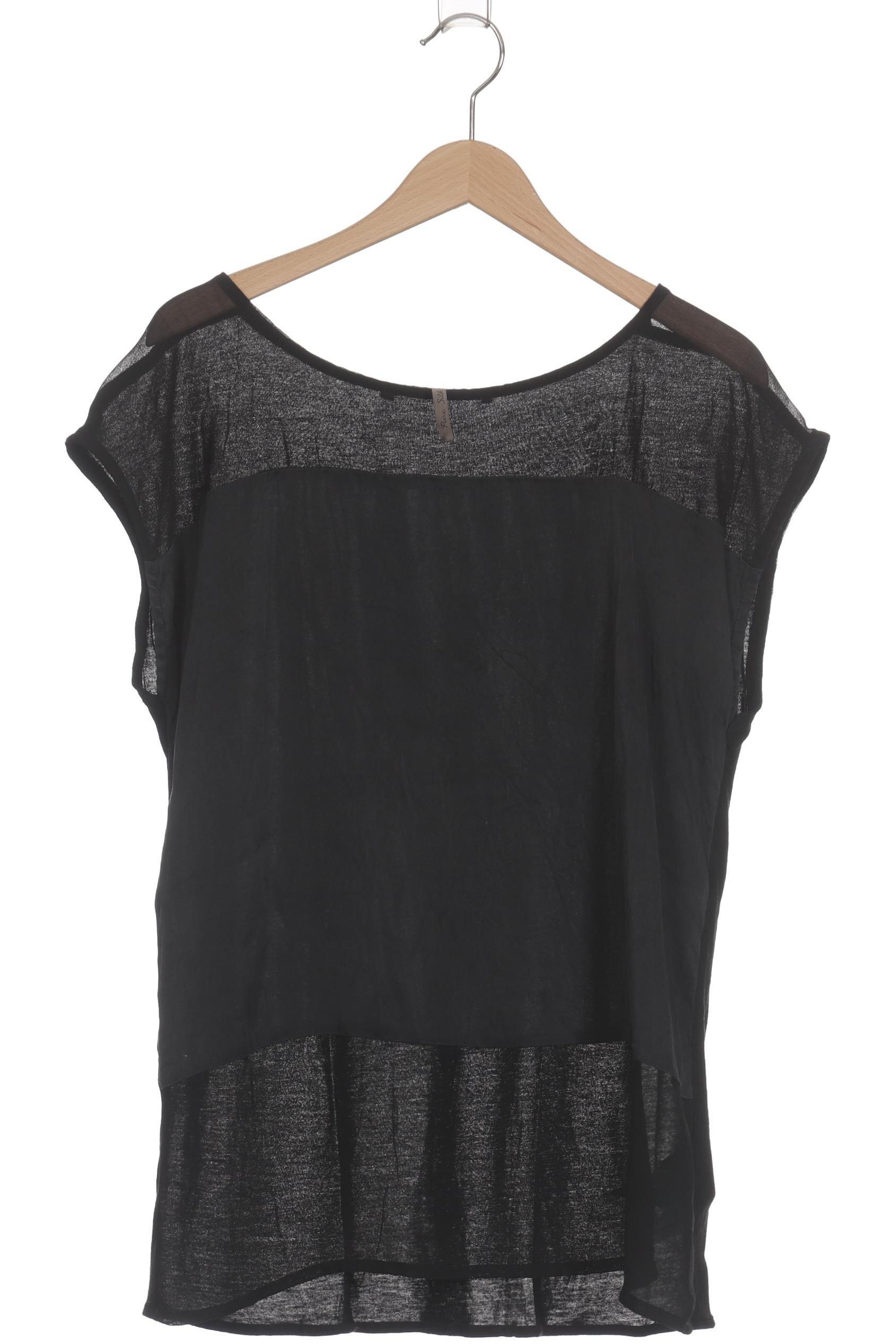 

Oui Damen T-Shirt, schwarz, Gr. 34