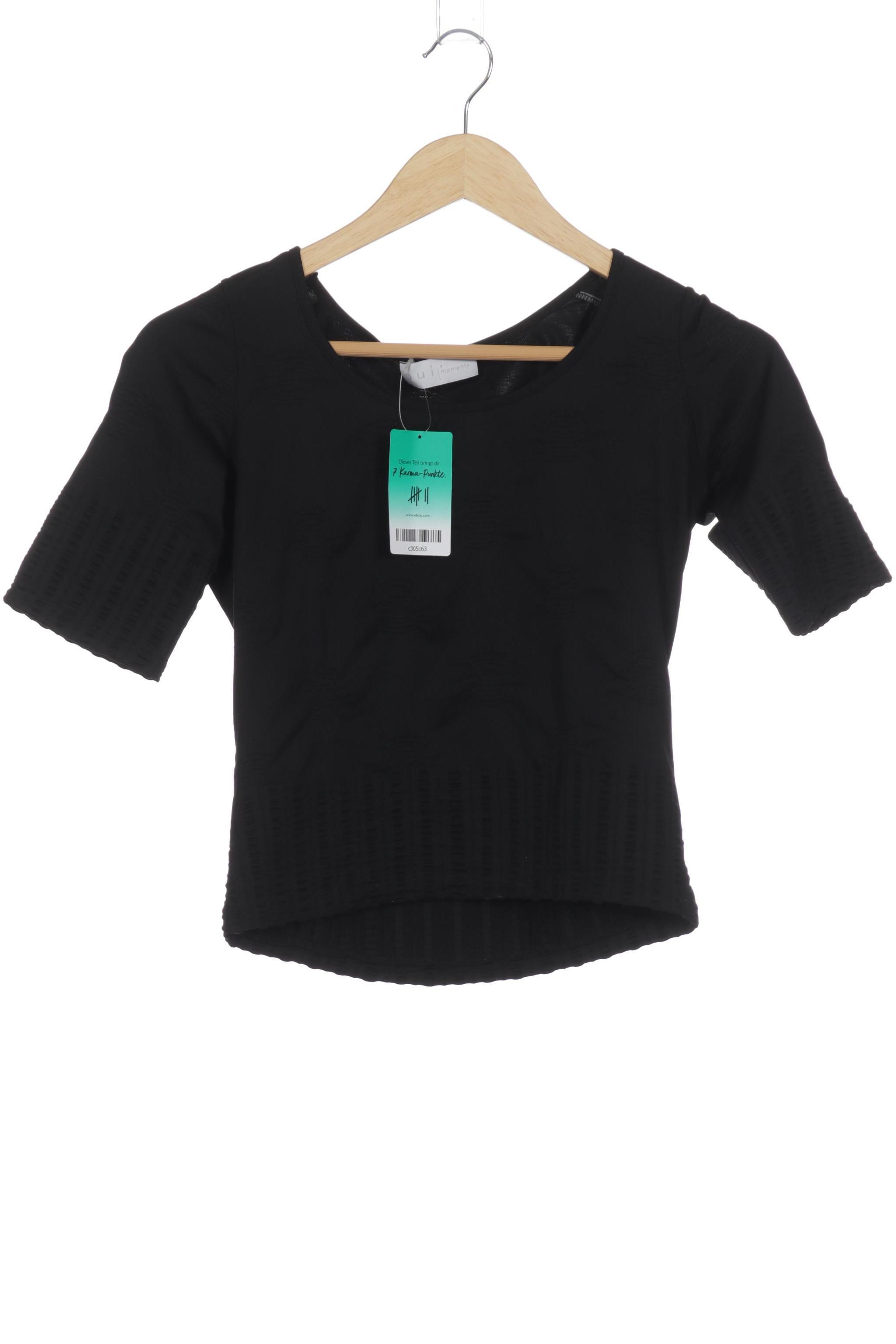 

Oui Damen T-Shirt, schwarz, Gr. 34