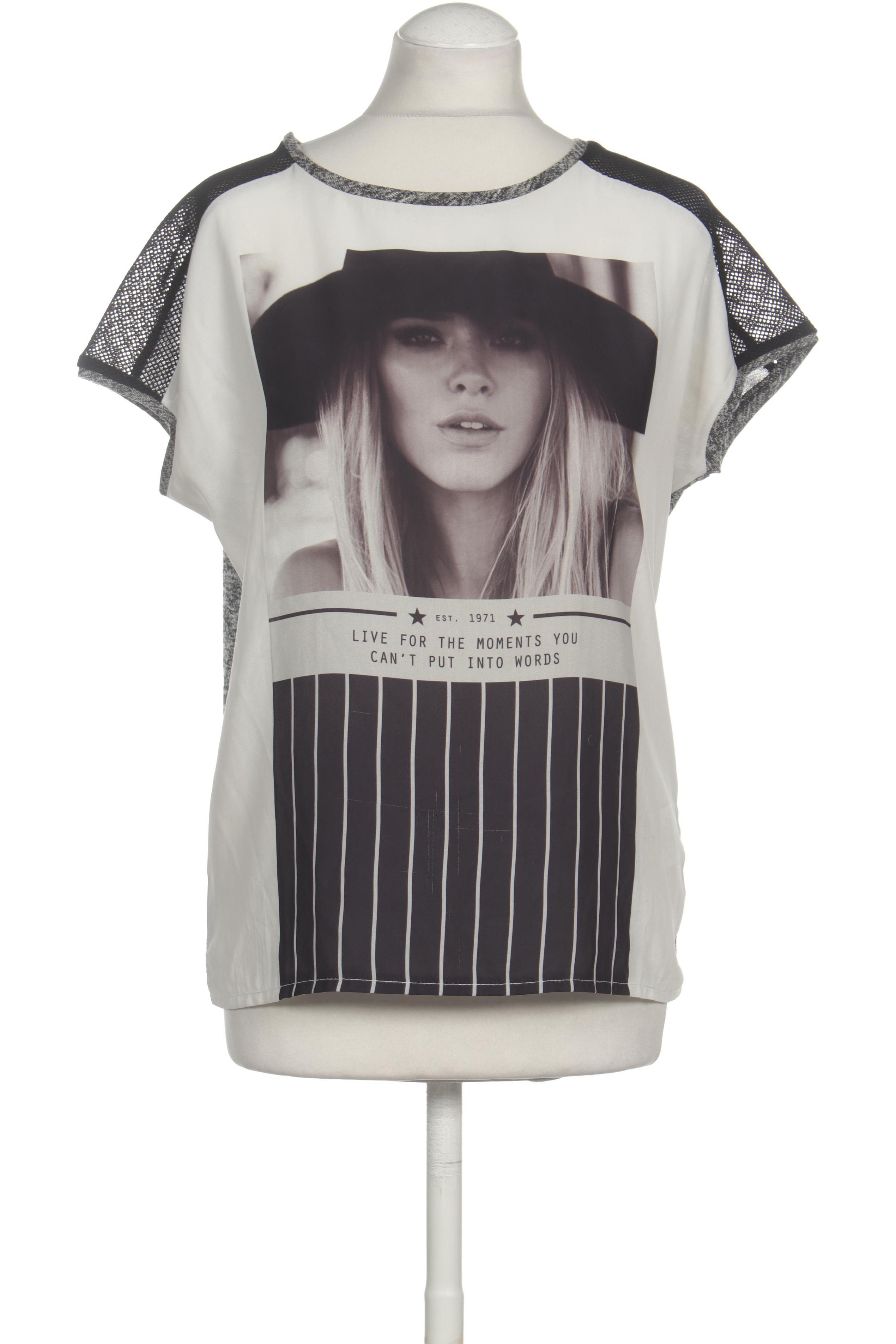 

Oui Damen T-Shirt, grau, Gr. 38