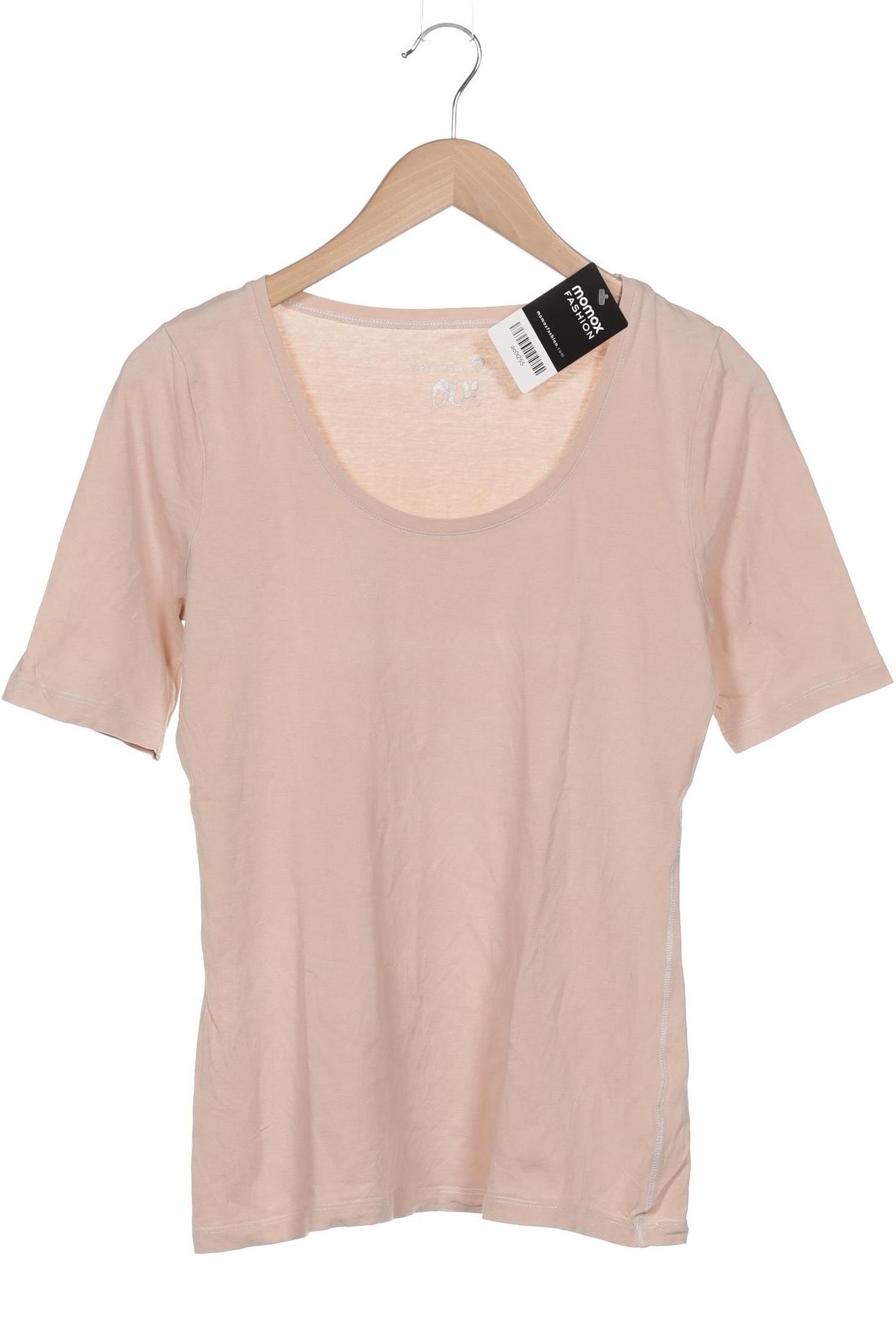 

Oui Damen T-Shirt, beige, Gr. 40