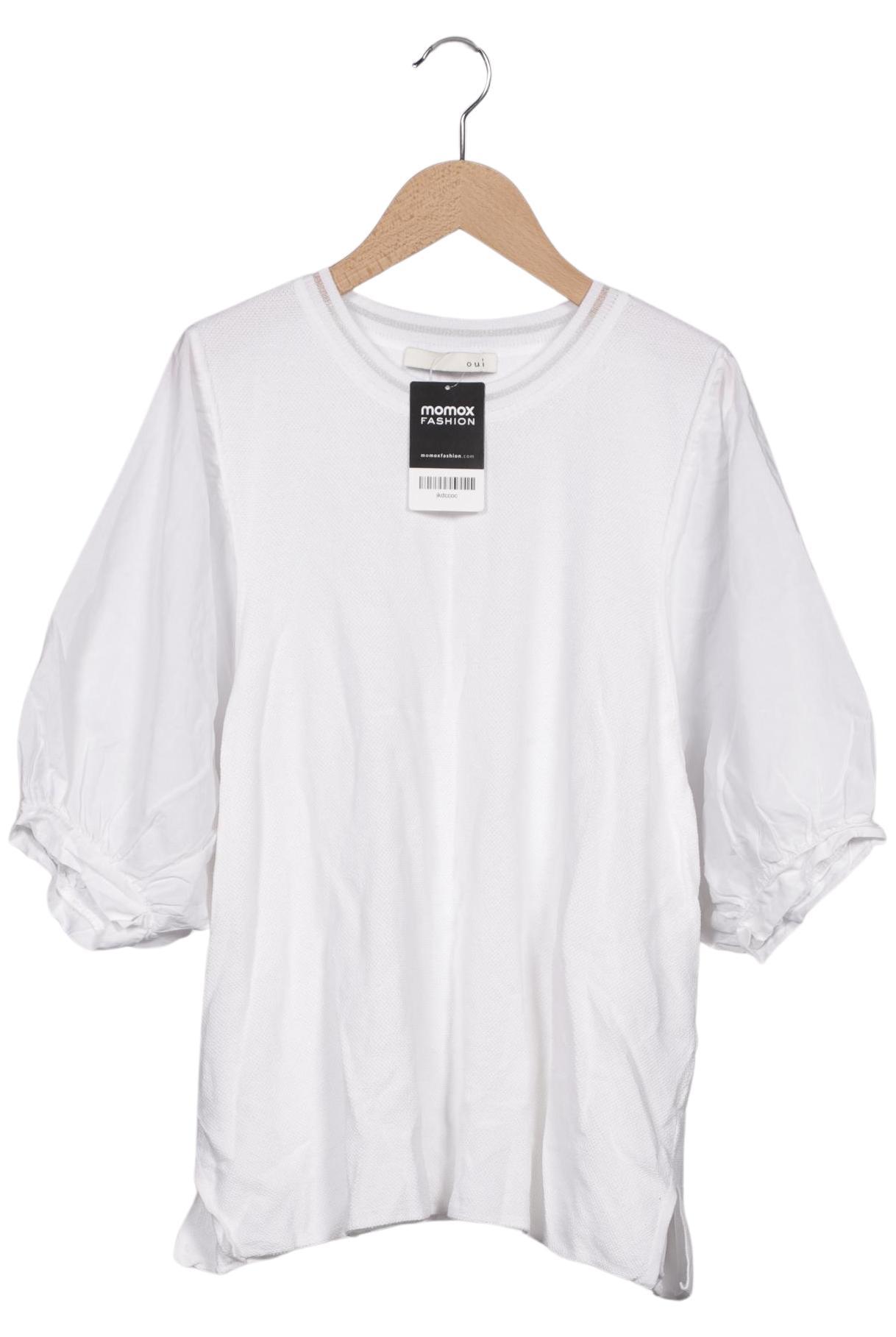 

Oui Damen T-Shirt, weiß, Gr. 42