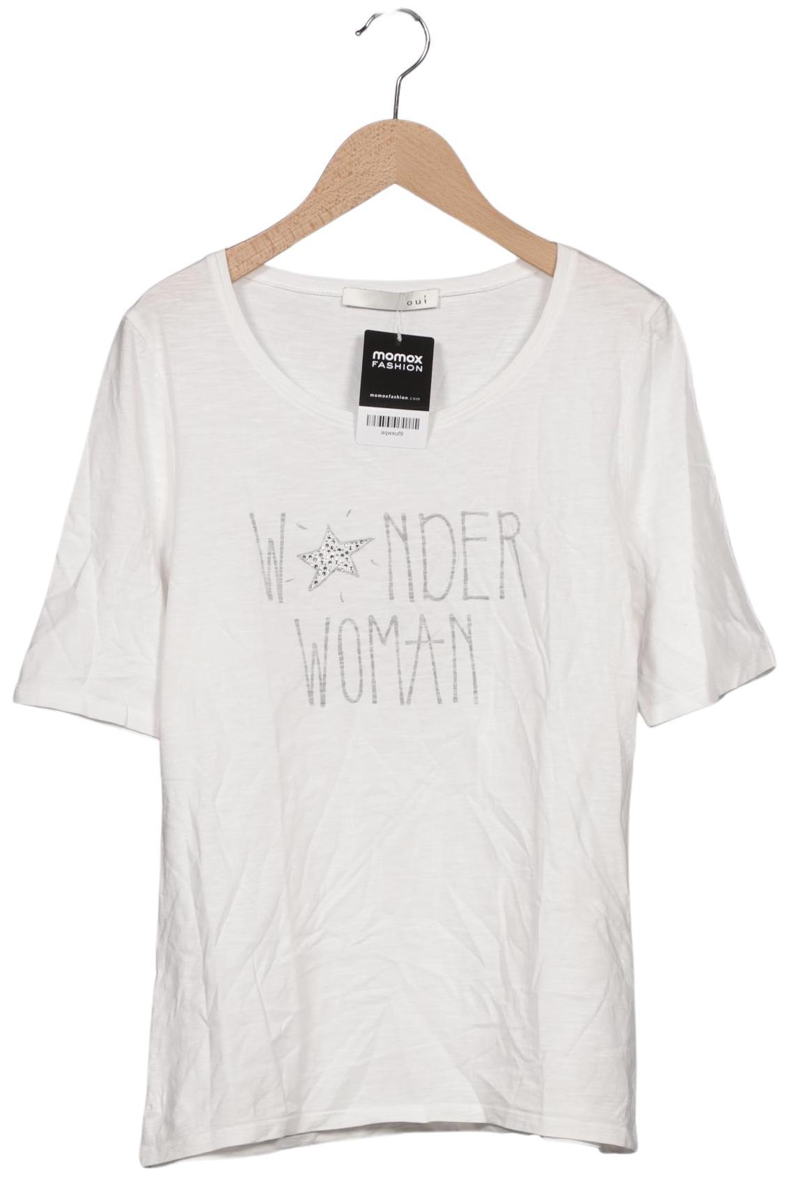 

Oui Damen T-Shirt, weiß, Gr. 38