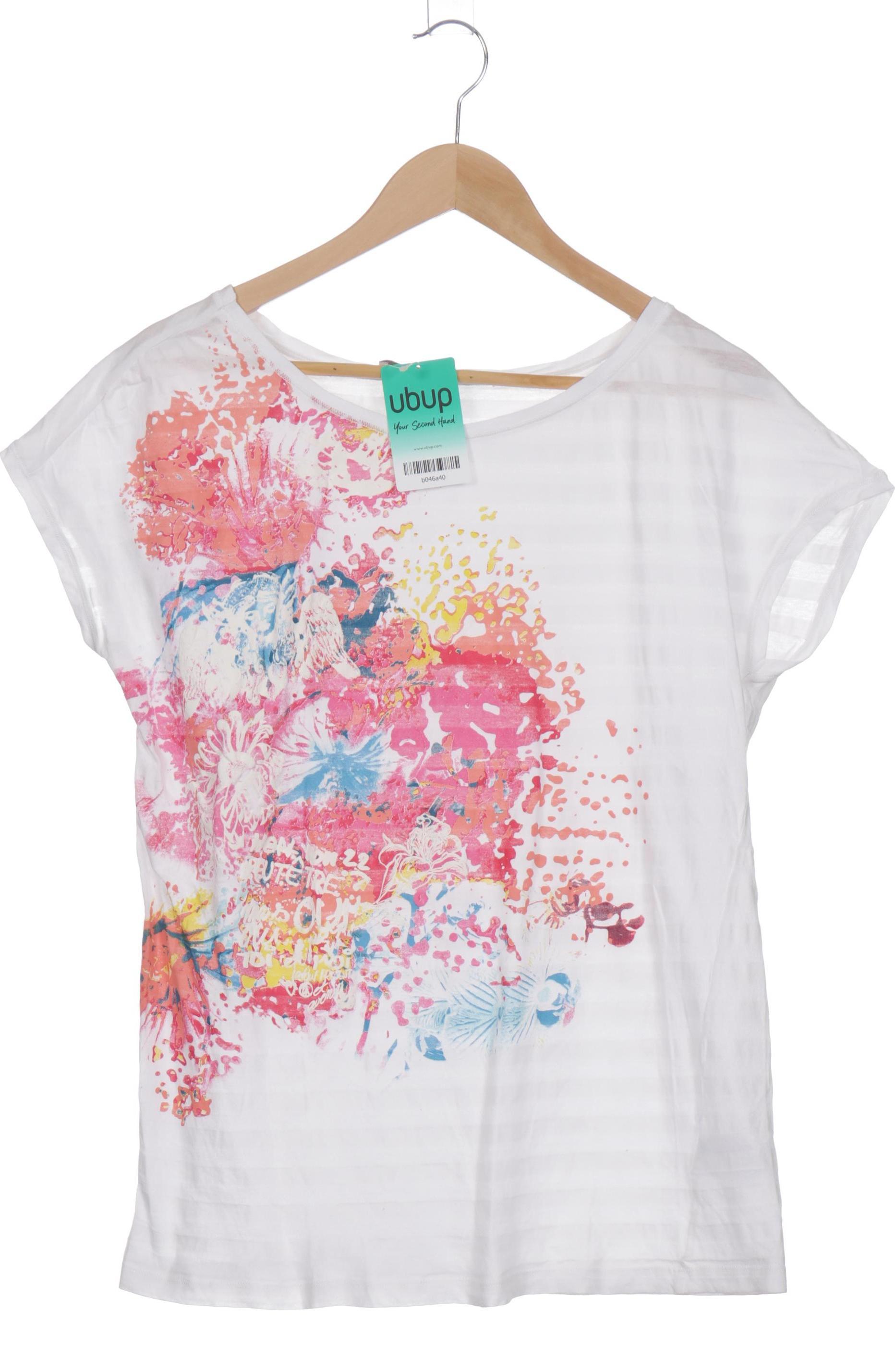 

Oui Damen T-Shirt, weiß, Gr. 40