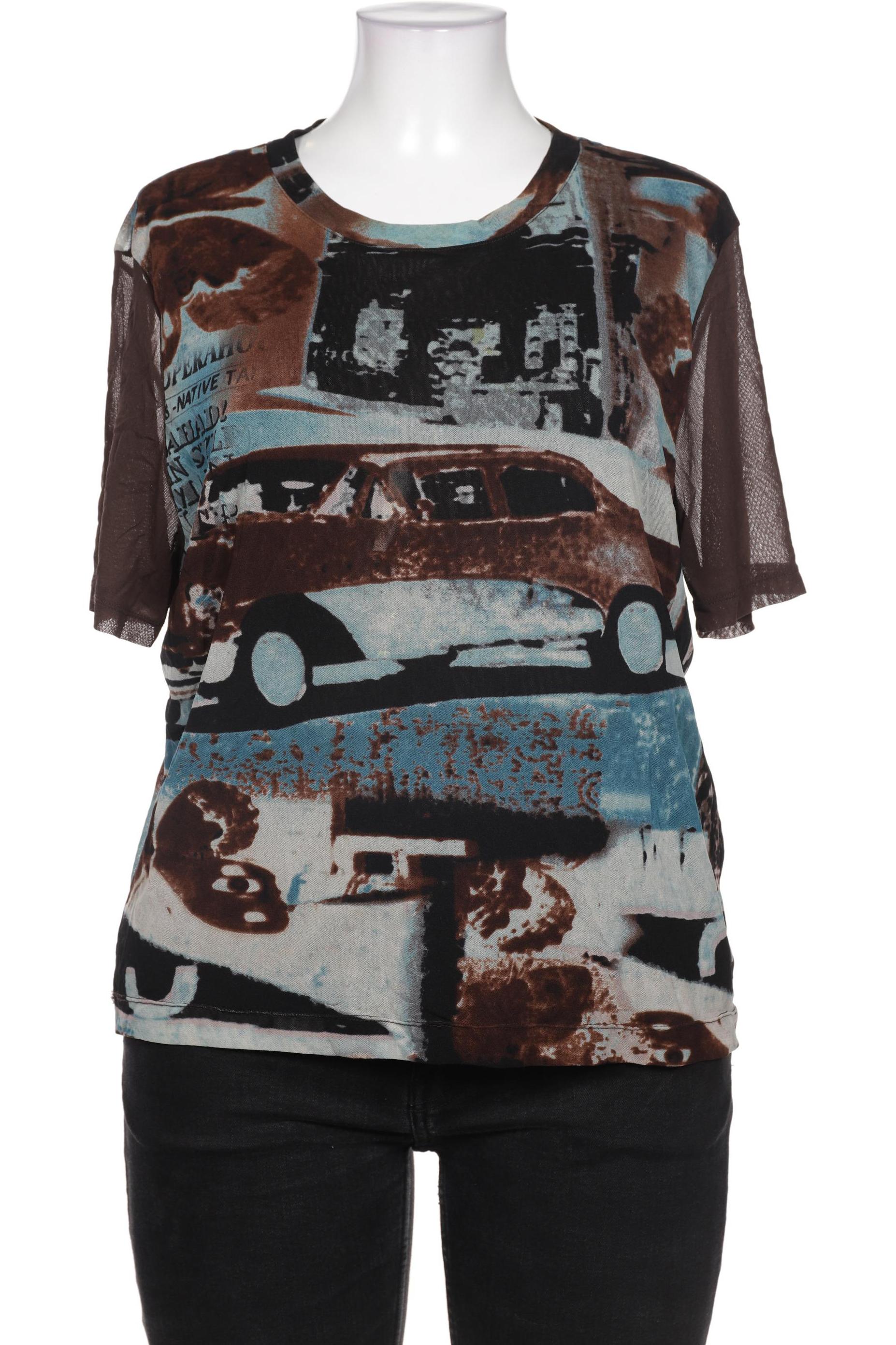 

Oui Damen T-Shirt, braun, Gr. 44