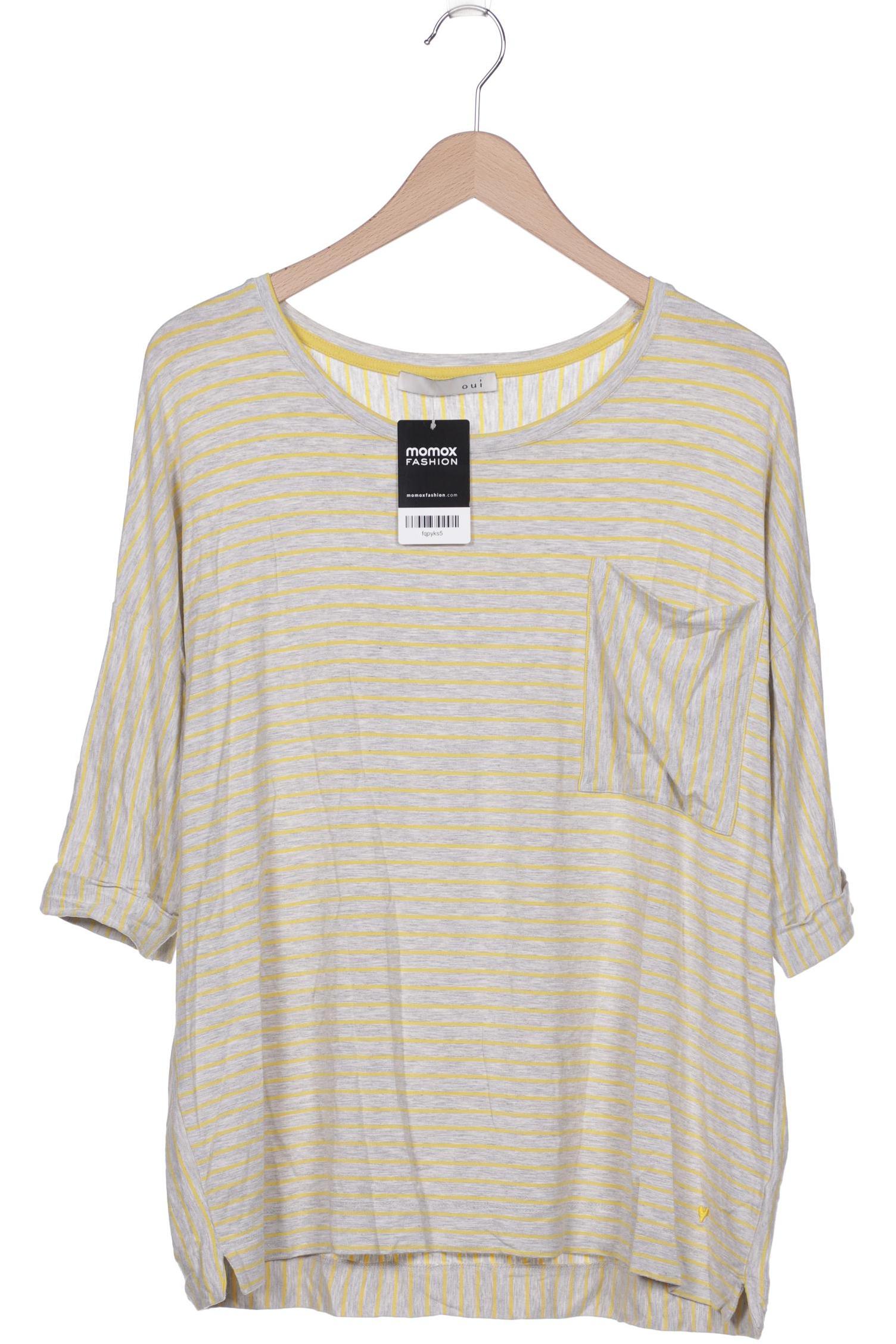 

Oui Damen T-Shirt, grau, Gr. 44