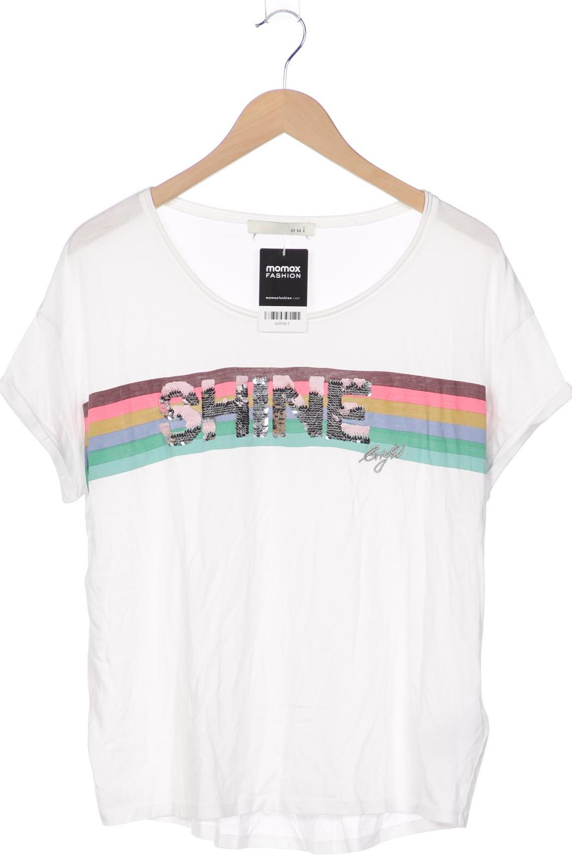 

Oui Damen T-Shirt, weiß