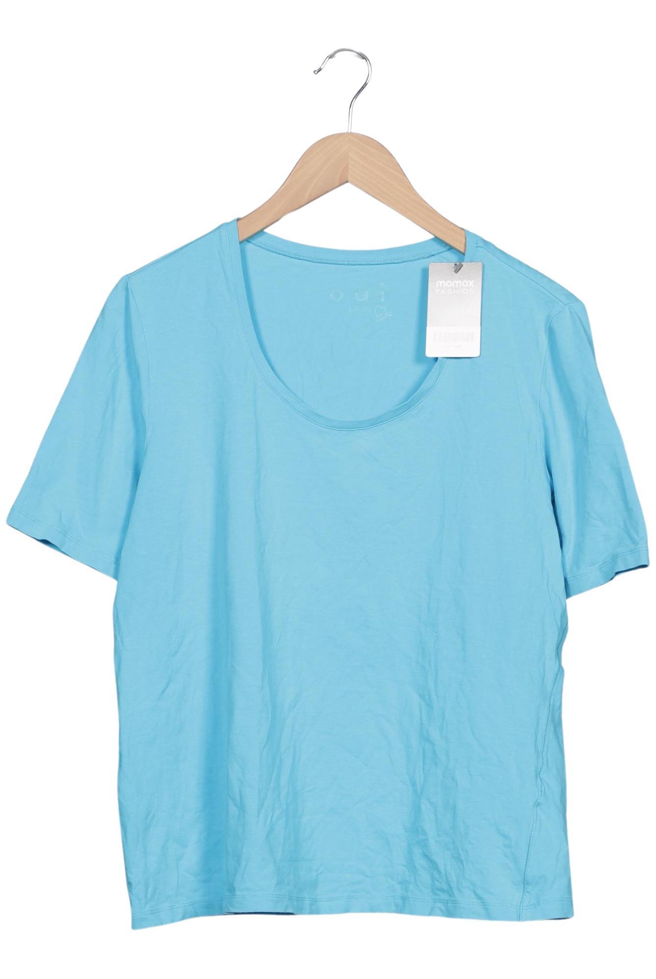 

Oui Damen T-Shirt, blau, Gr. 44