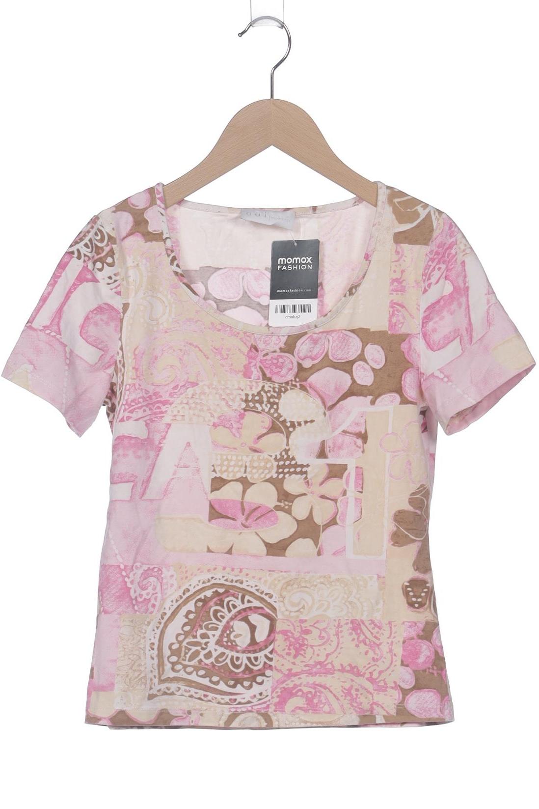 

Oui Damen T-Shirt, beige, Gr. 36