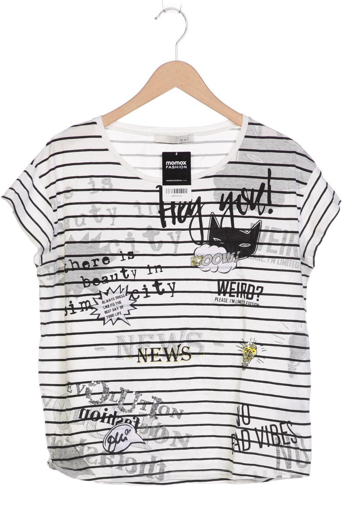 

Oui Damen T-Shirt, weiß