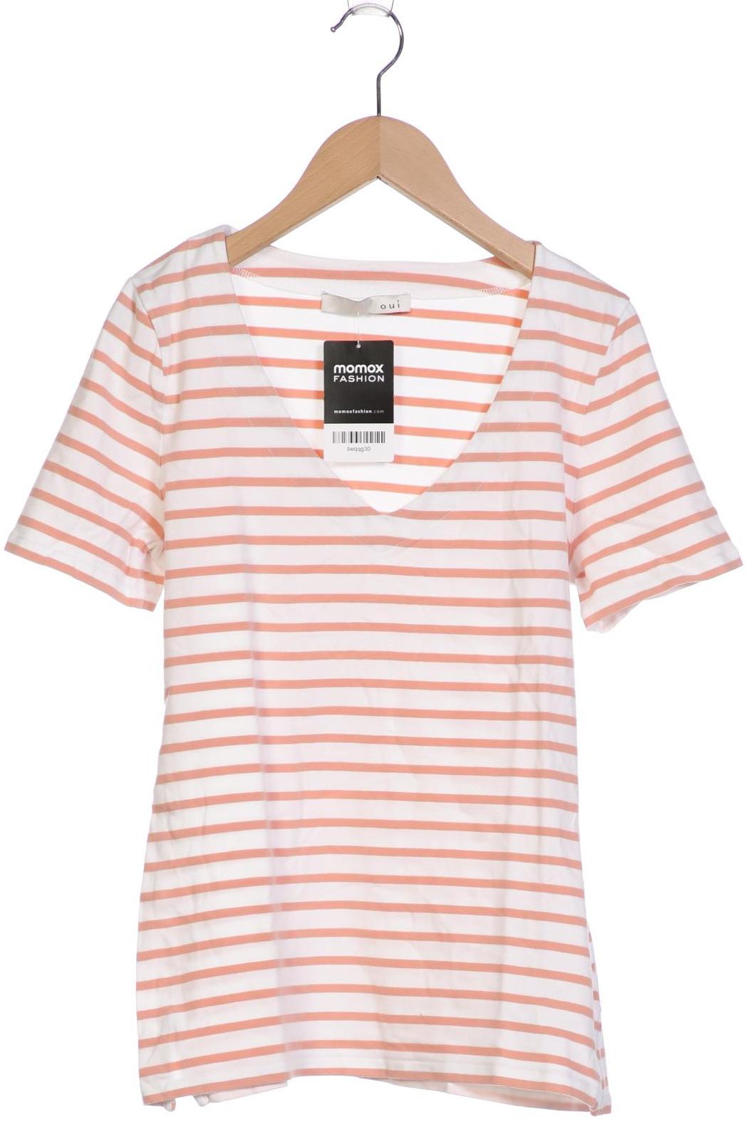 

Oui Damen T-Shirt, pink, Gr. 38