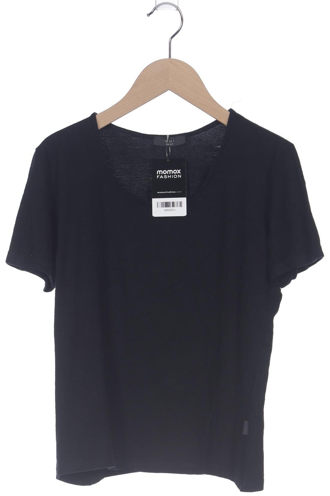 

Oui Damen T-Shirt, schwarz, Gr. 36