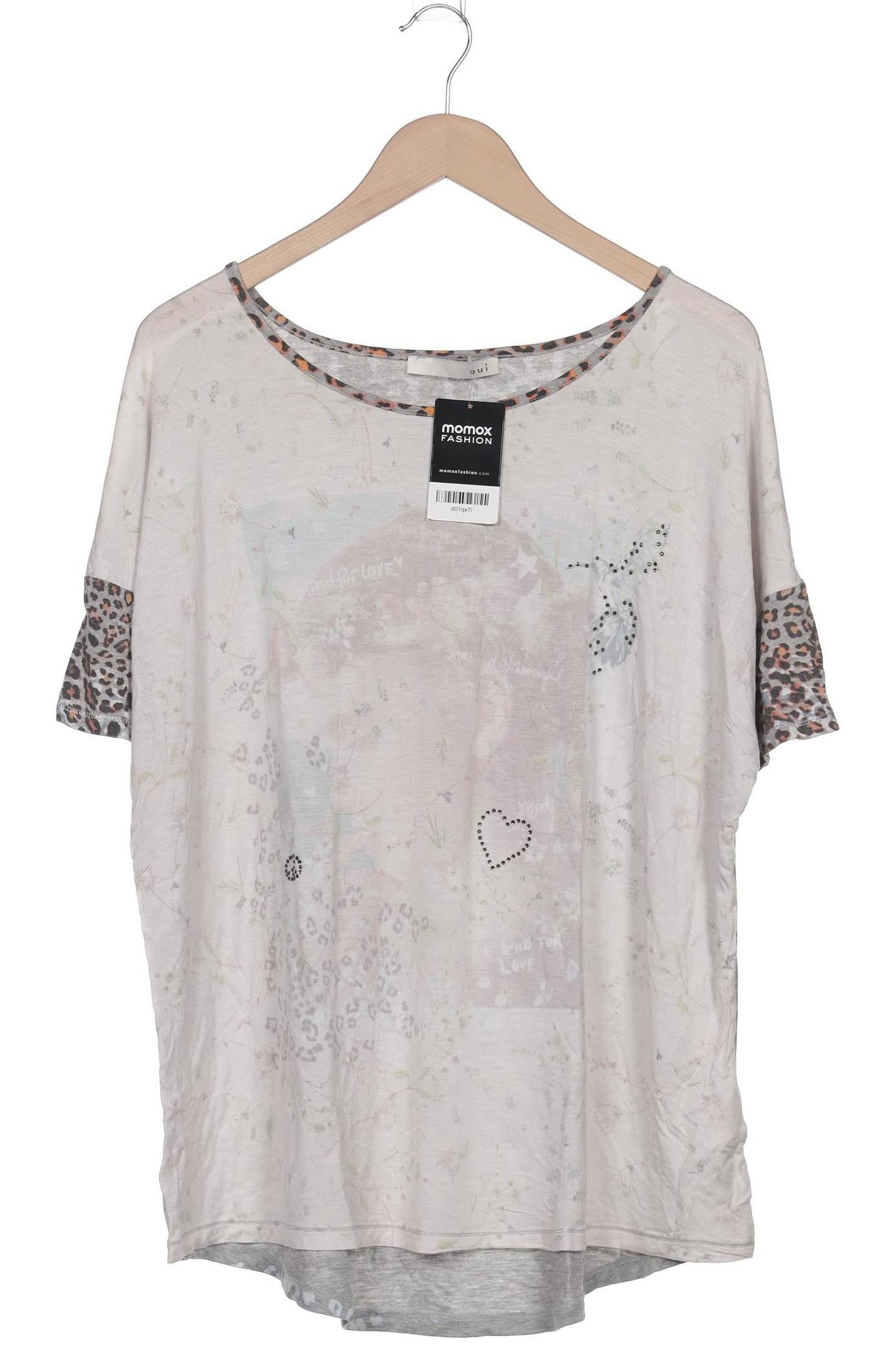 

Oui Damen T-Shirt, grau, Gr. 46