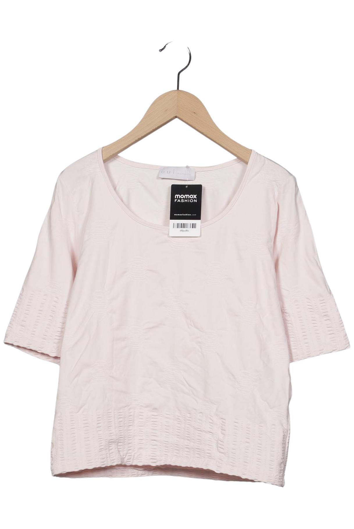 

Oui Damen T-Shirt, pink, Gr. 40