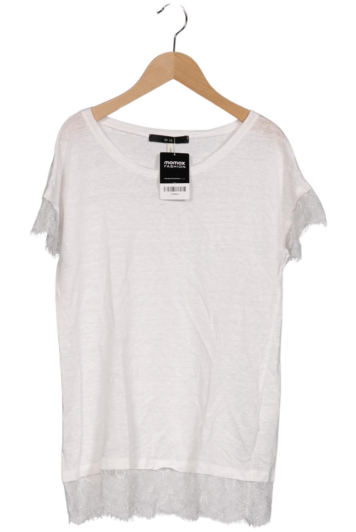 

Oui Damen T-Shirt, weiß, Gr. 36